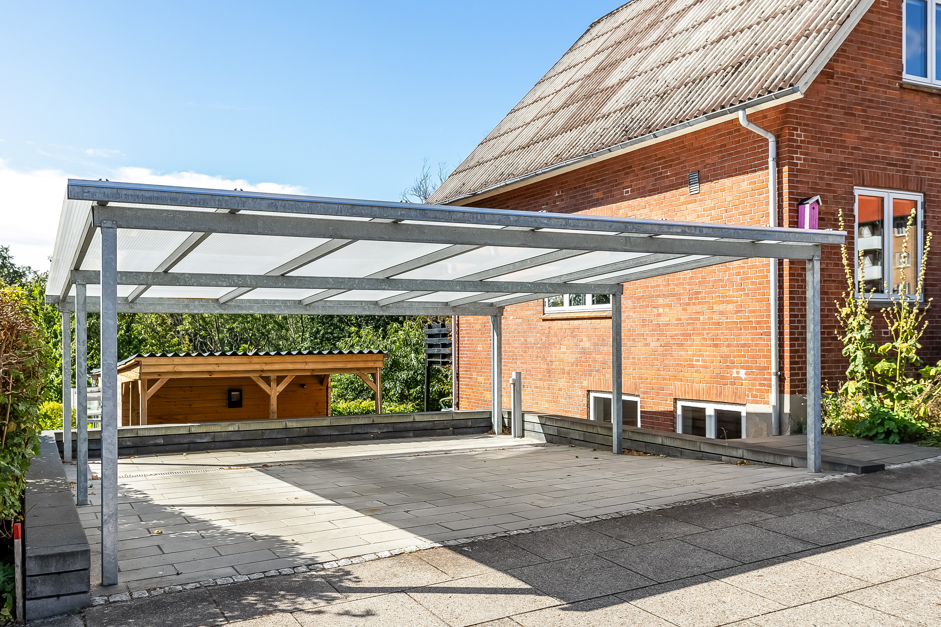 Fremhævet carport billede i fuldskærmstilstand. Billede af Svendsgade 83, 7100 Vejle