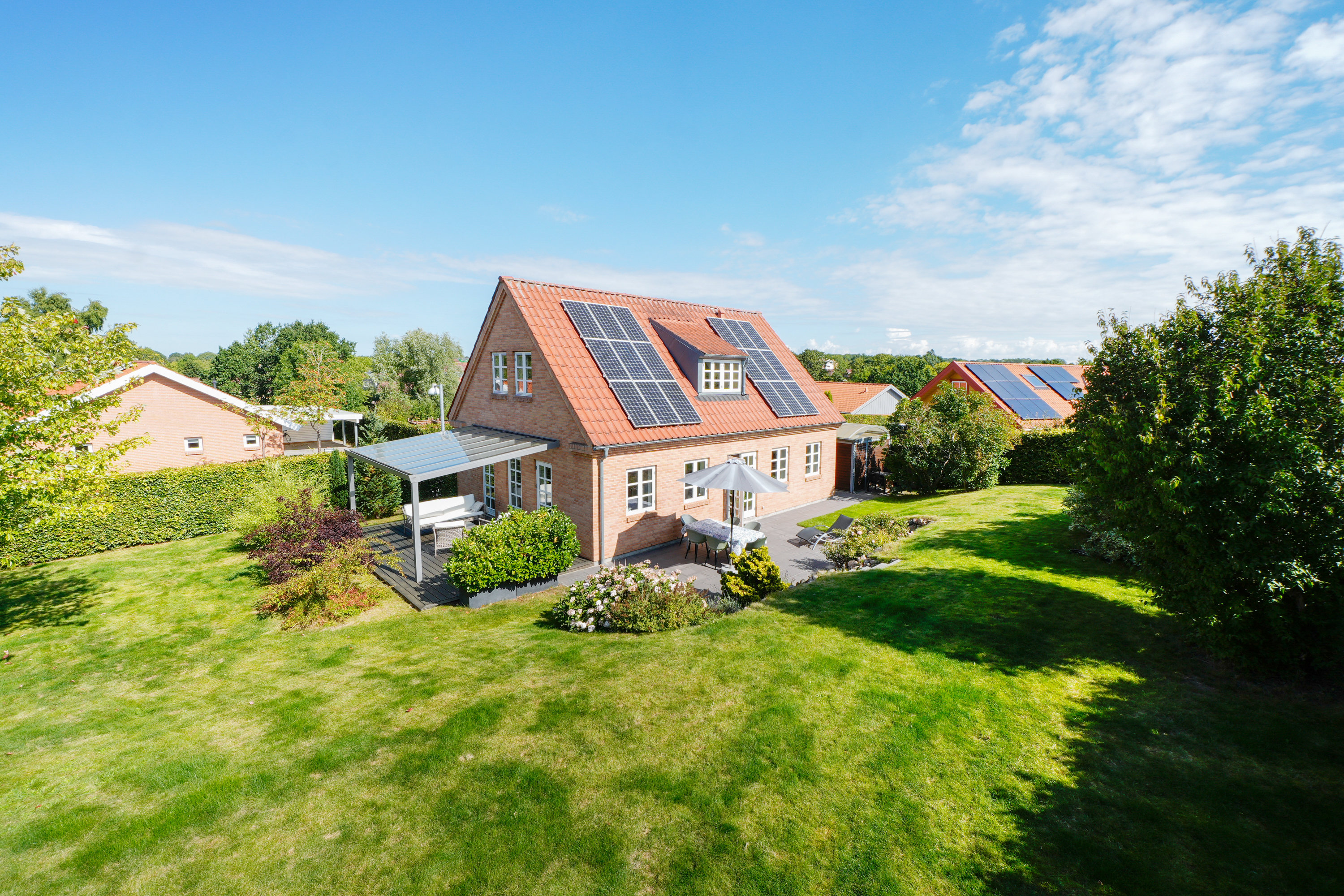 Villa: Facade på Buestræde 8, 2750 Ballerup