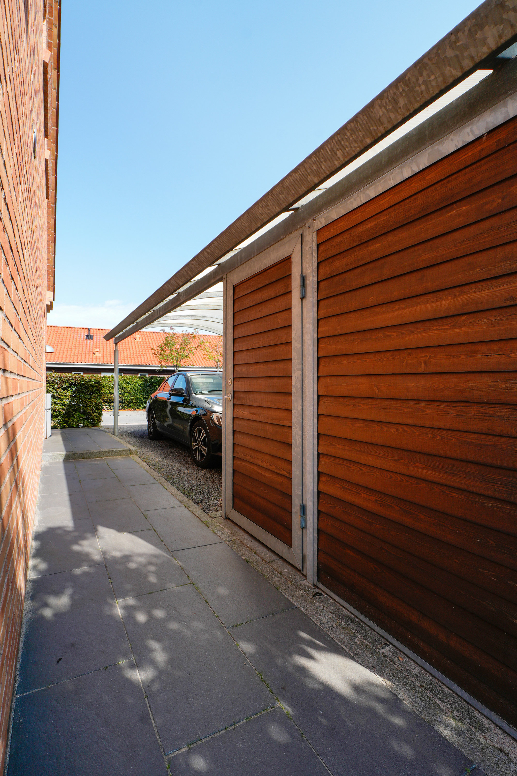 Fremhævet facade billede i fuldskærmstilstand. Billede af Buestræde 8, 2750 Ballerup