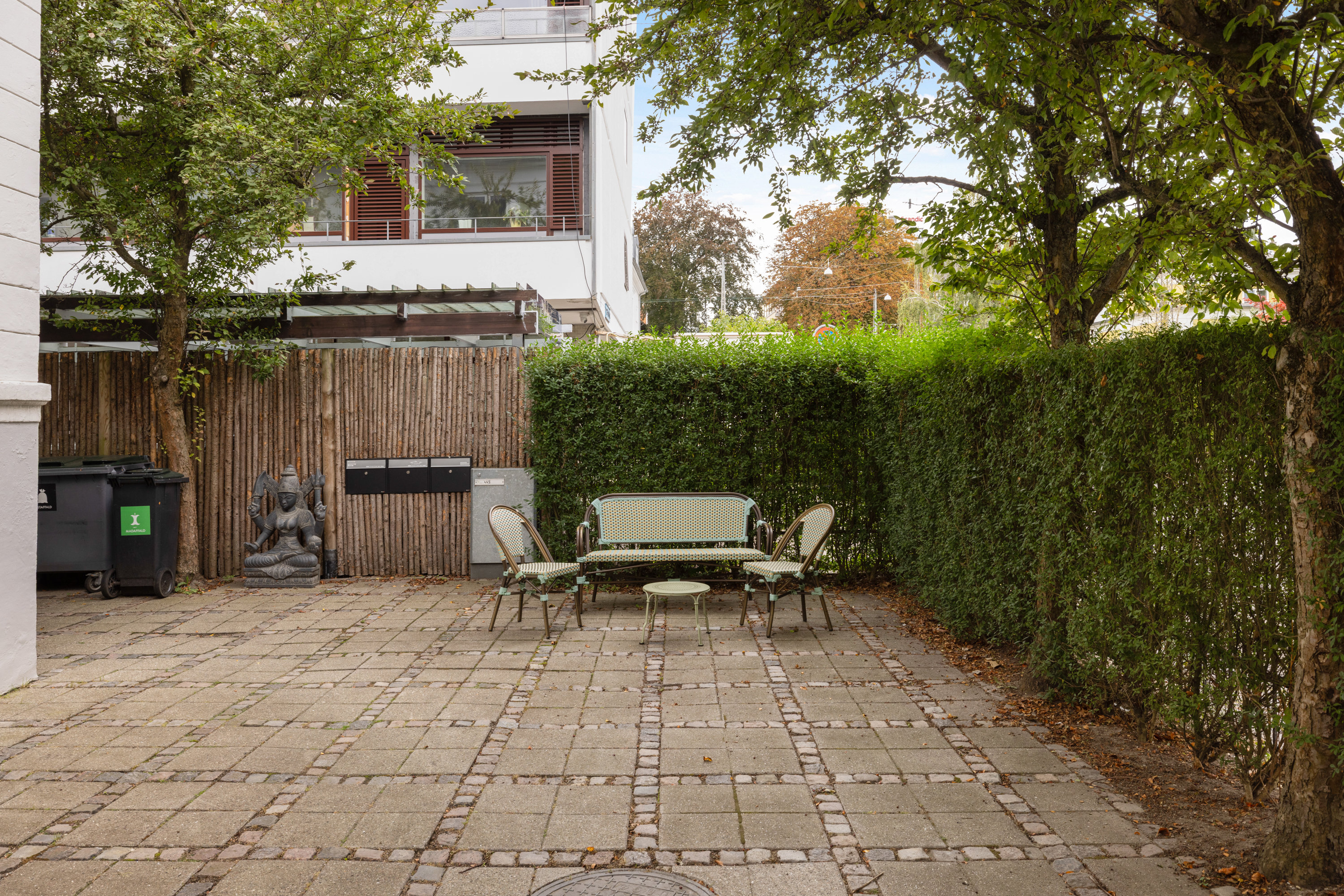Fremhævet terrasse billede i fuldskærmstilstand. Billede af Grundtvigsvej 25B, 2., 1864 Frederiksberg C
