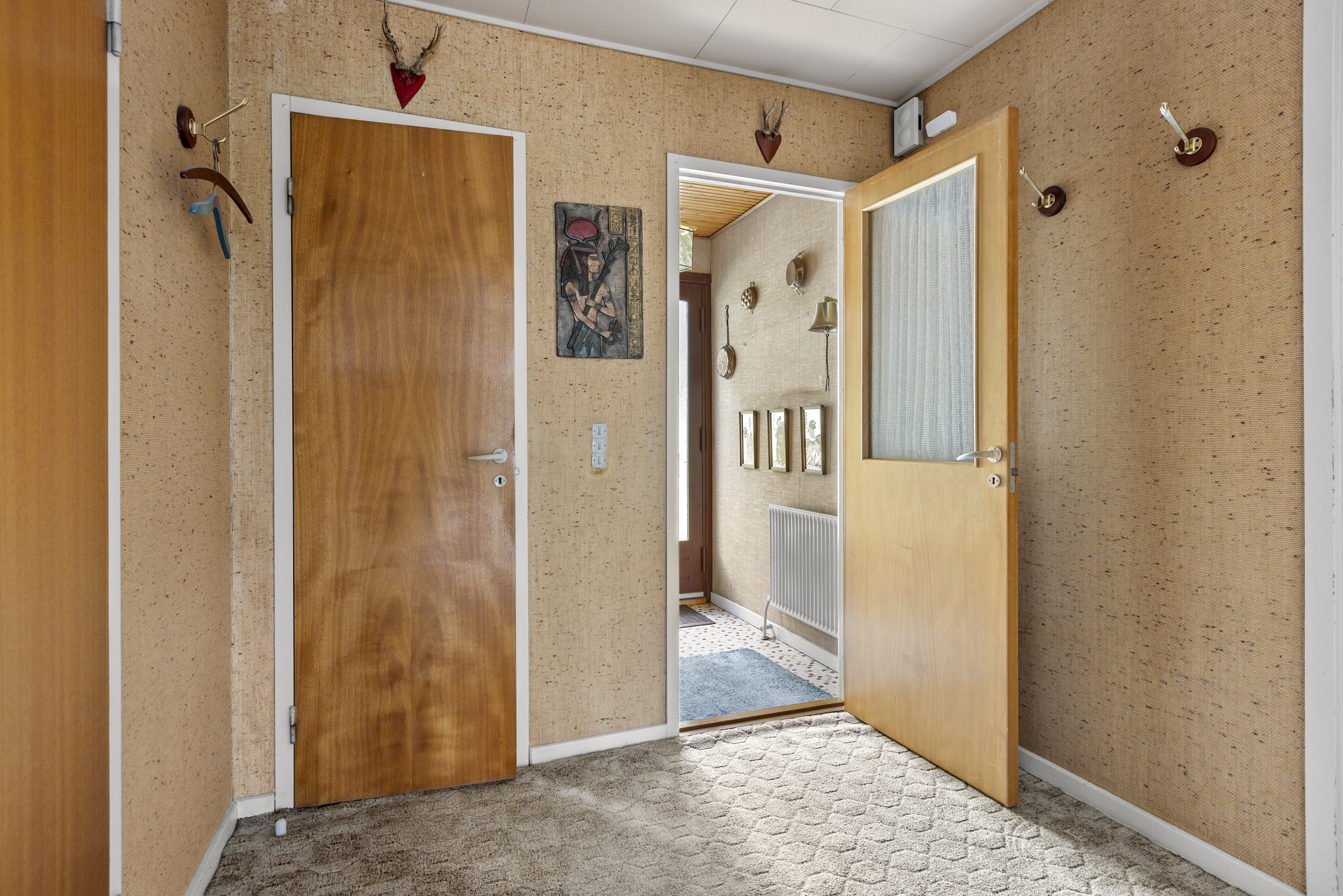 Miniaturebillede 1: entré. Billede af Hjorthøjvej 3, 4200 Slagelse