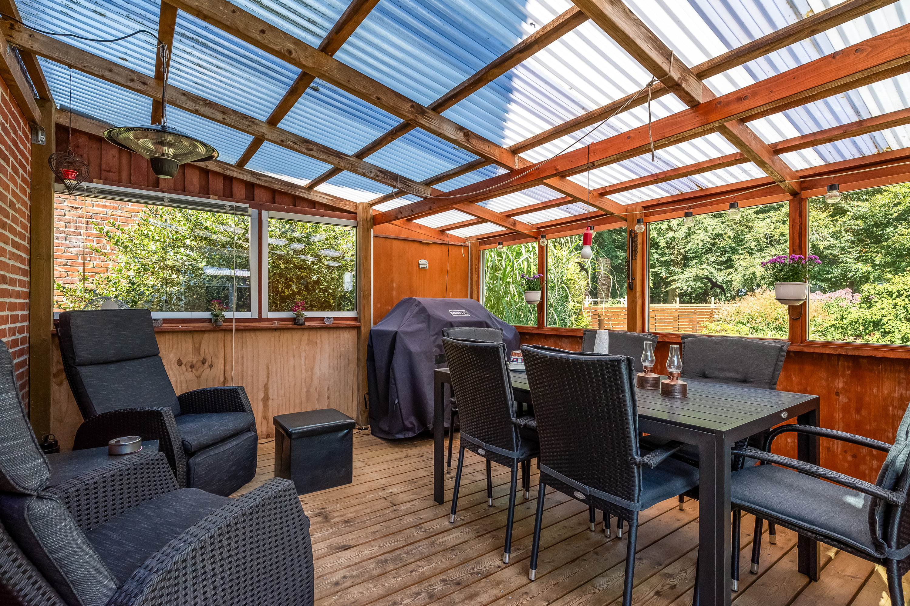 Miniaturebillede 2: overdækket terrasse. Billede af H S Hansens Vej 6, 6940 Lem St