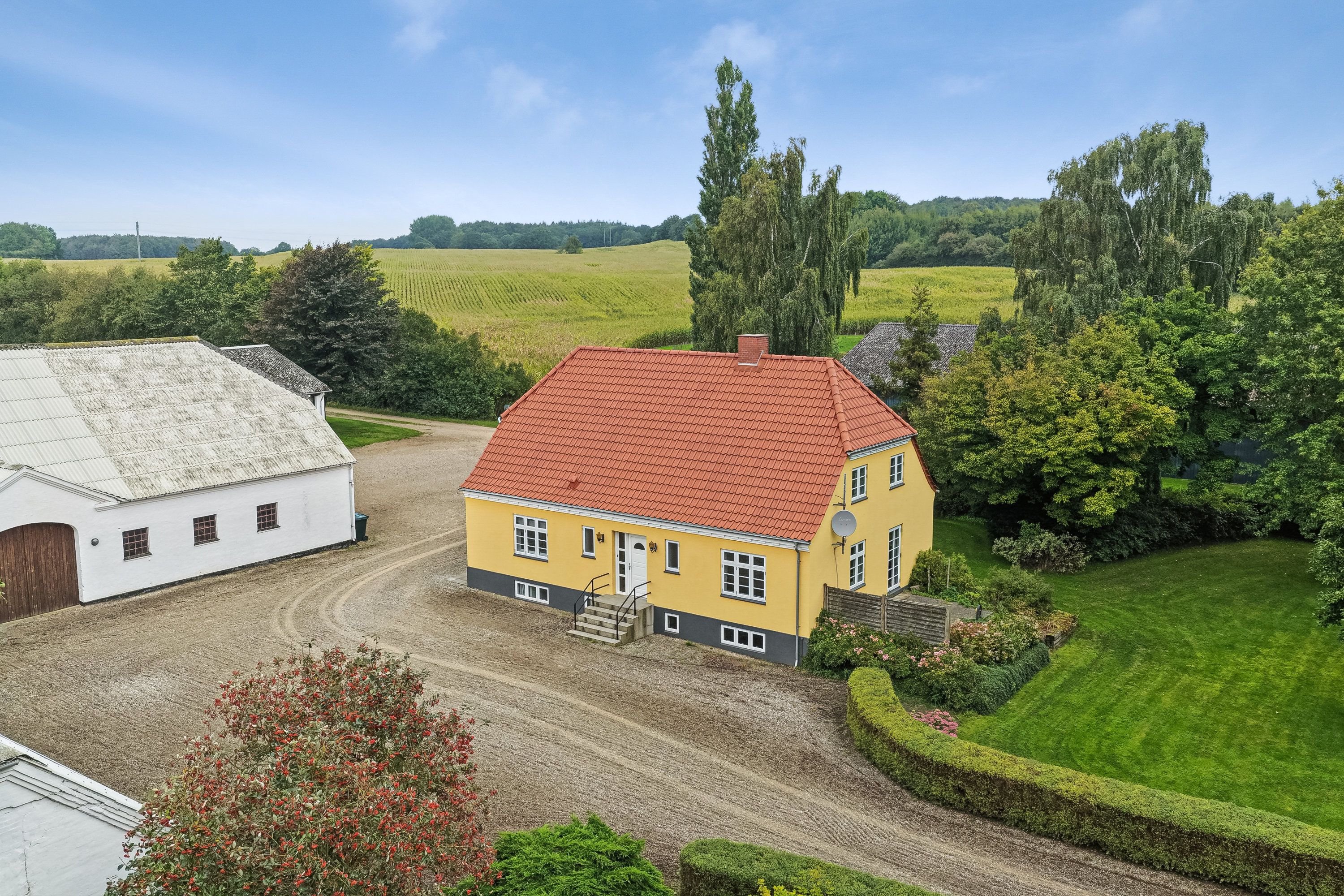 Miniaturebillede 1: facade. Billede af Akkerupvej 55, 5683 Haarby