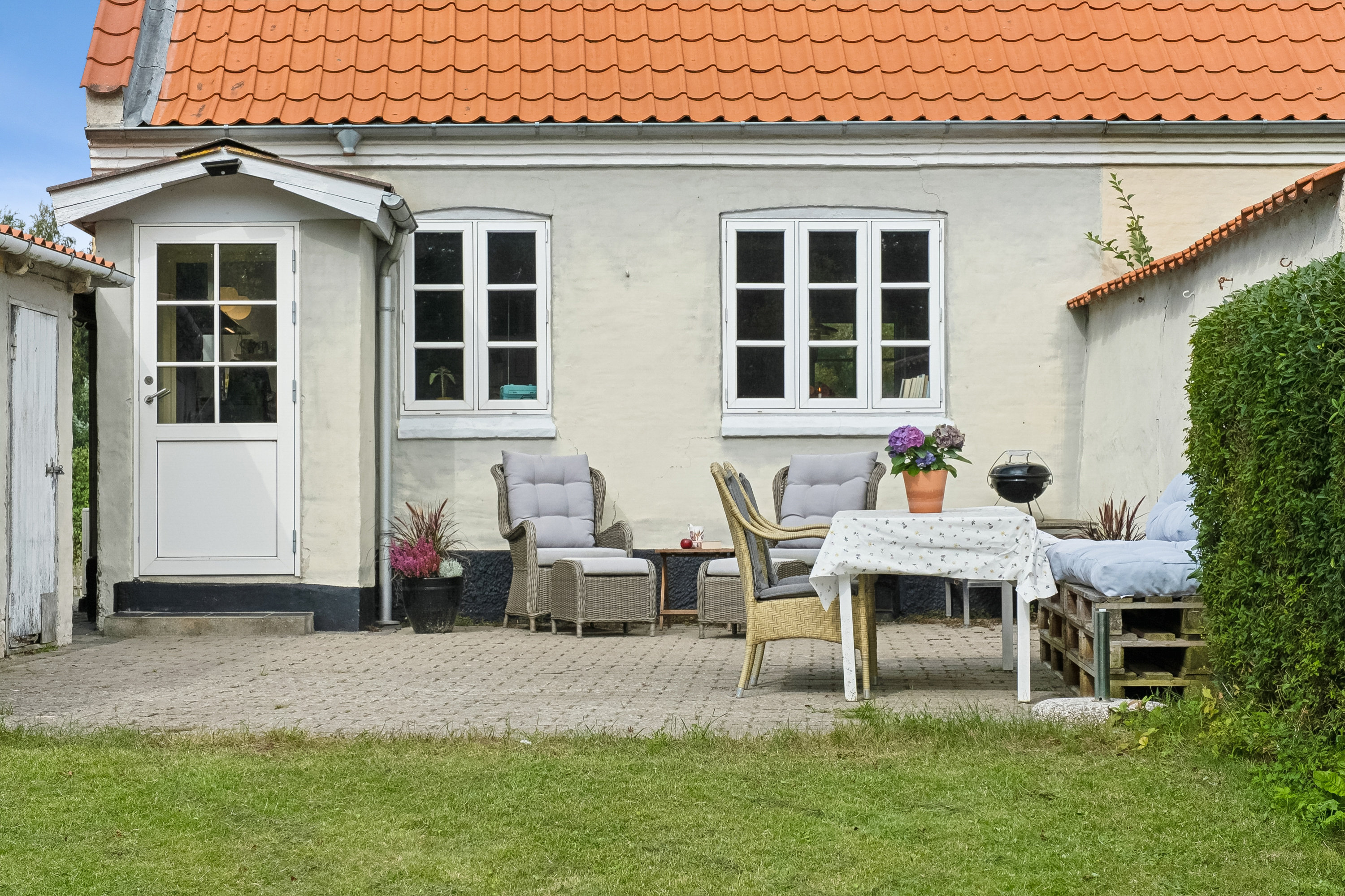 Fremhævet terrasse billede i fuldskærmstilstand. Billede af Kalekovej 56, 5600 Faaborg