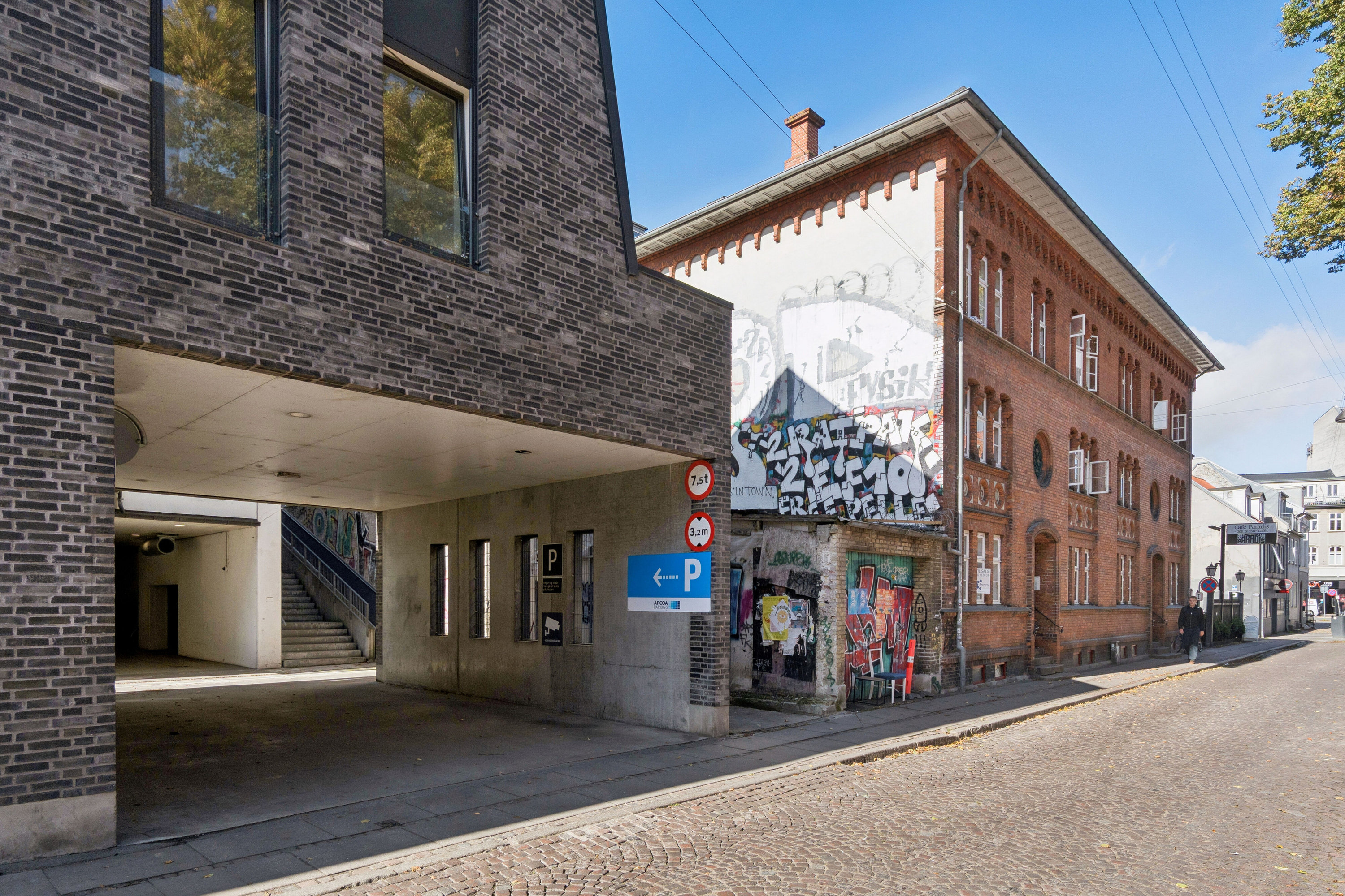 Fremhævet facade billede i fuldskærmstilstand. Billede af Paradisgade 5, st. tv., 8000 Aarhus C