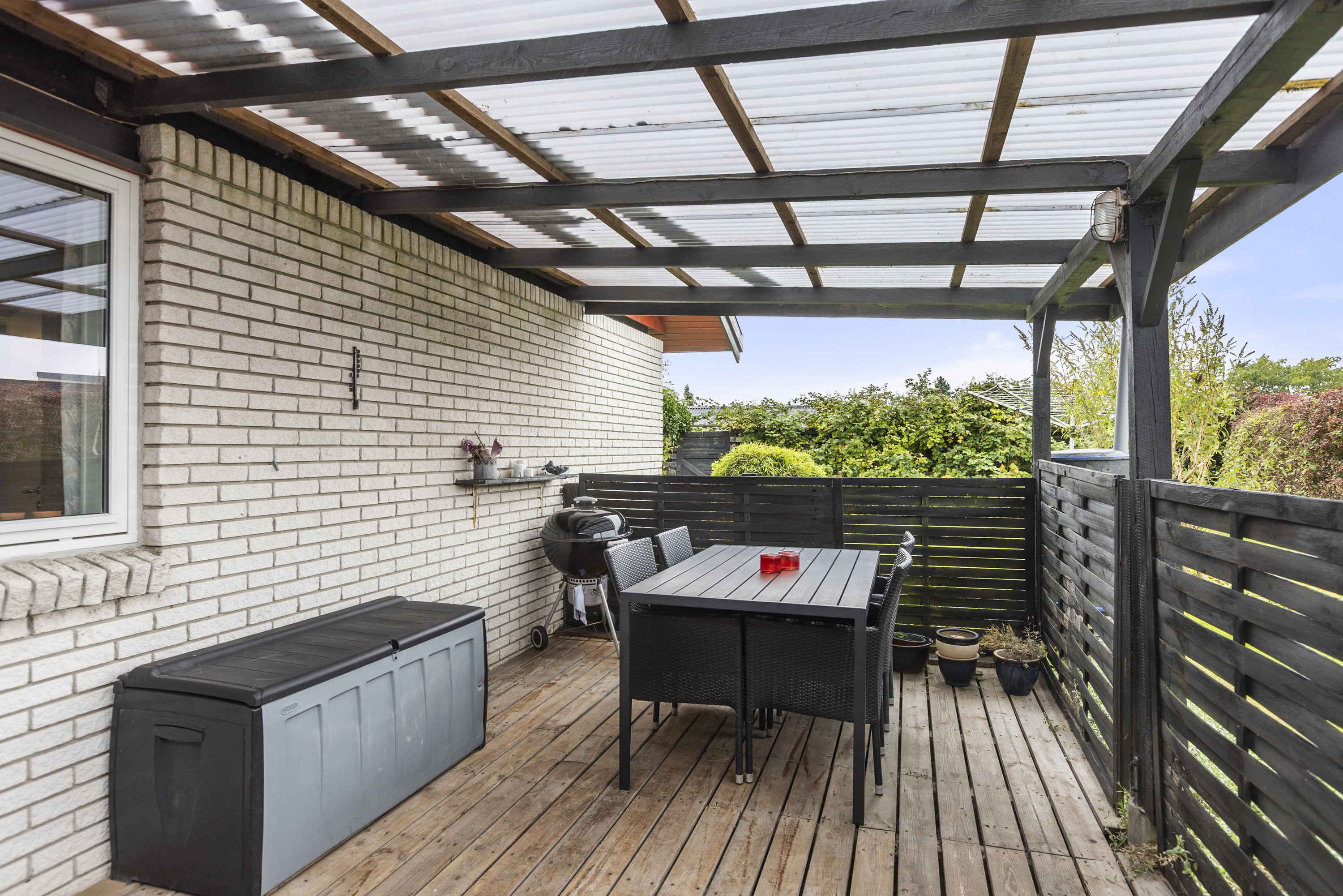Miniaturebillede 1: overdækket terrasse. Billede af Frodesvej 39, 4200 Slagelse