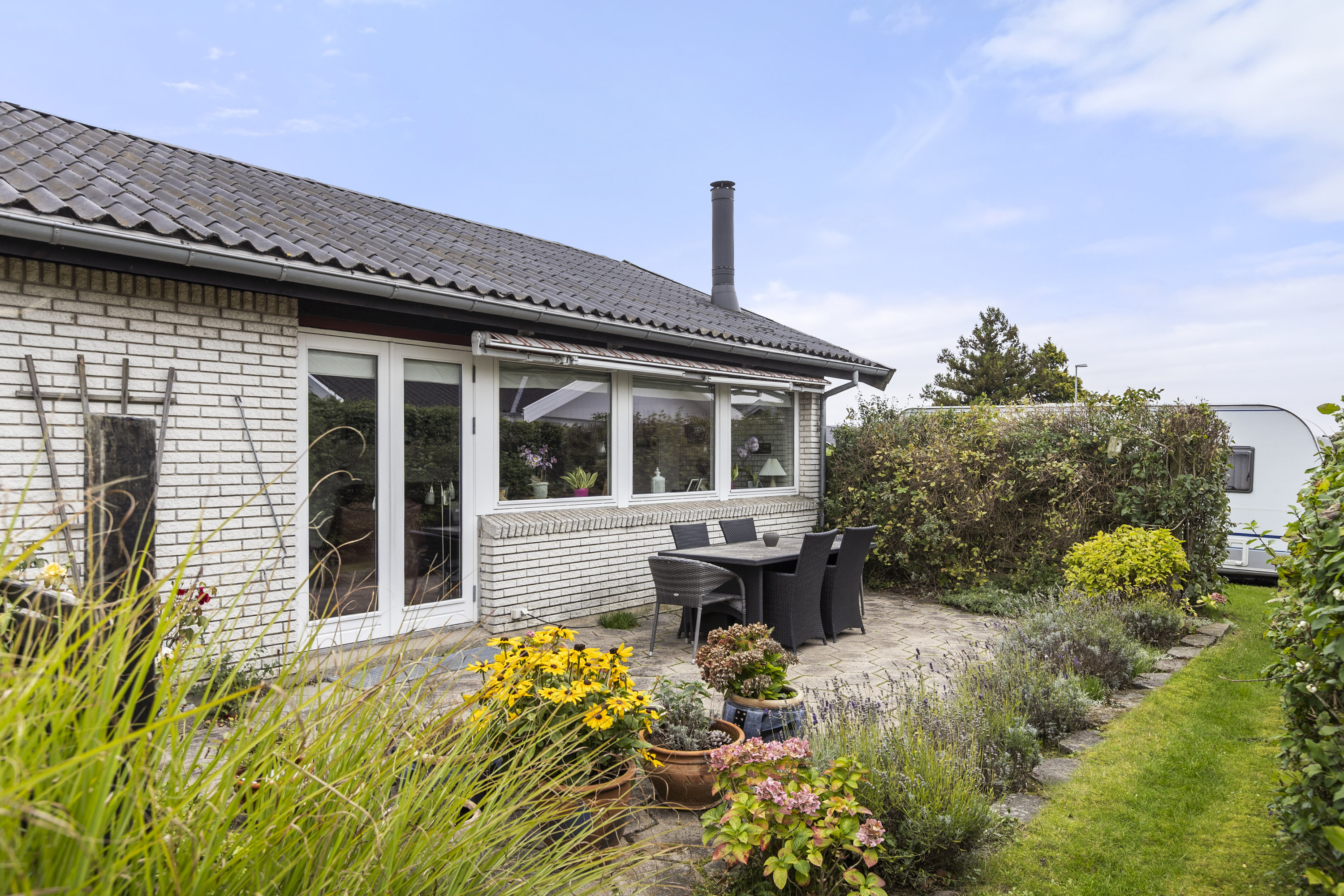 Fremhævet terrasse billede i fuldskærmstilstand. Billede af Frodesvej 39, 4200 Slagelse