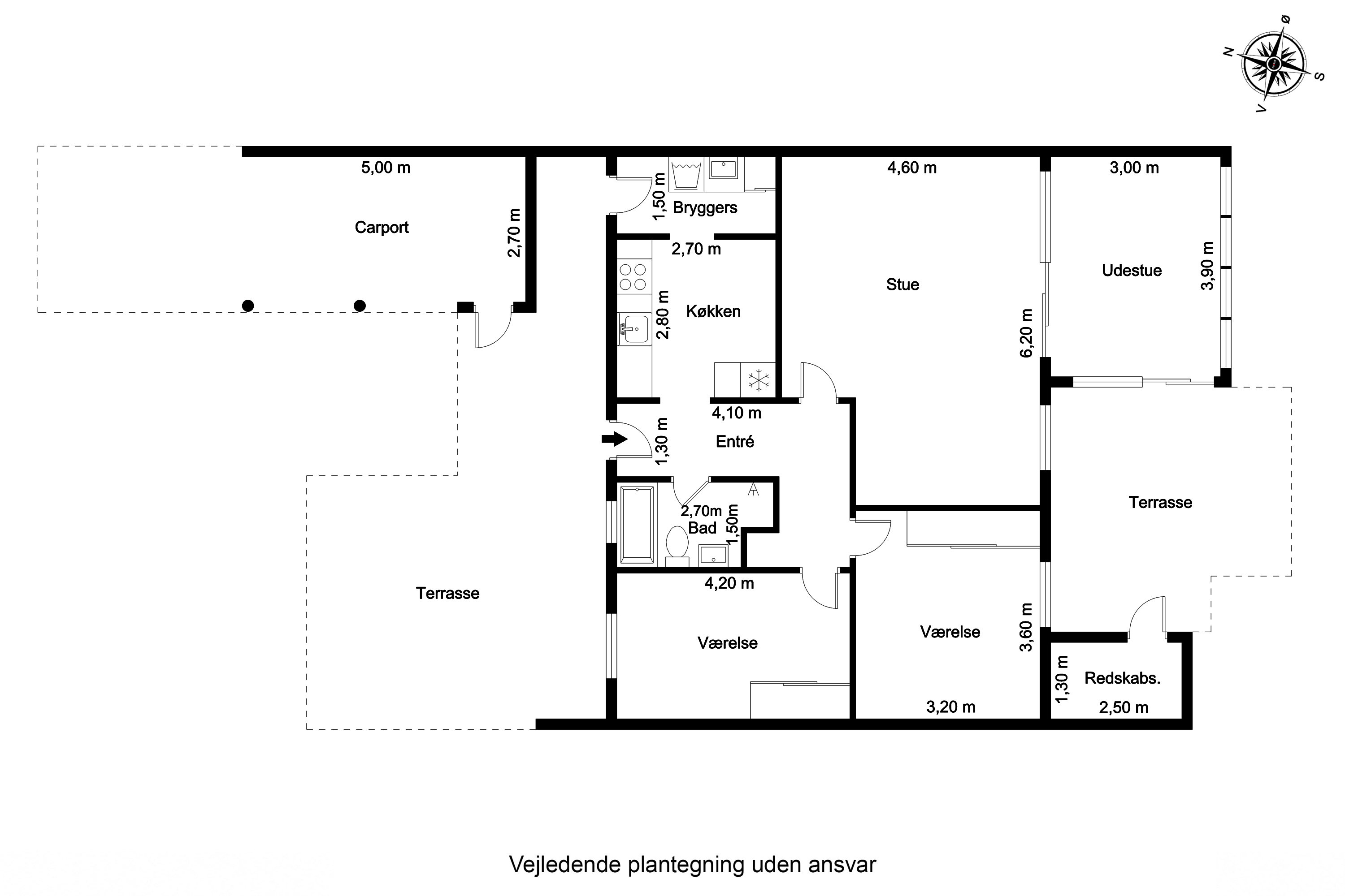 Plantegninger billede af Løkketoften 21, 5700 Svendborg