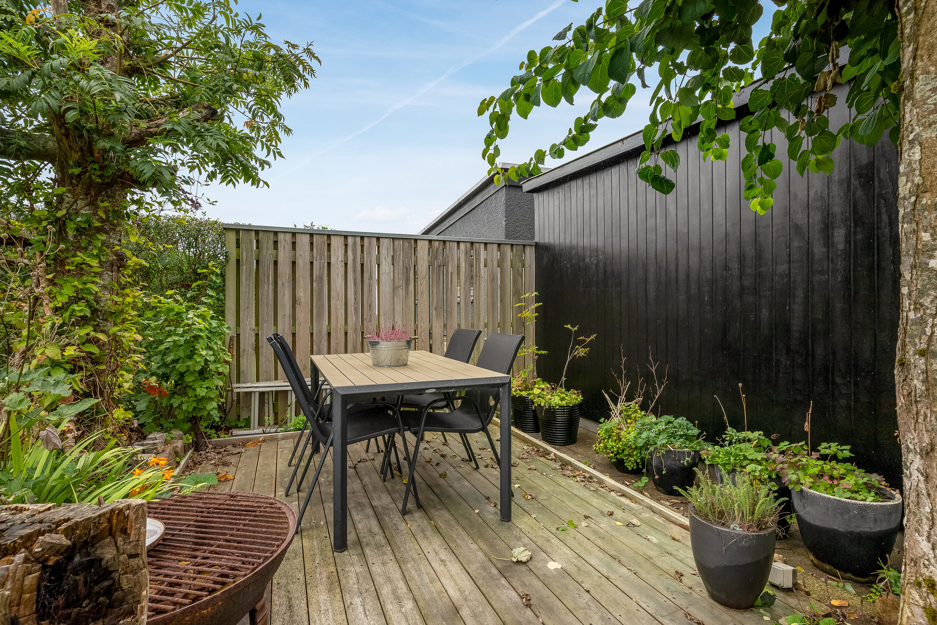 Fremhævet terrasse billede i fuldskærmstilstand. Billede af Vikkevej 12, 7500 Holstebro