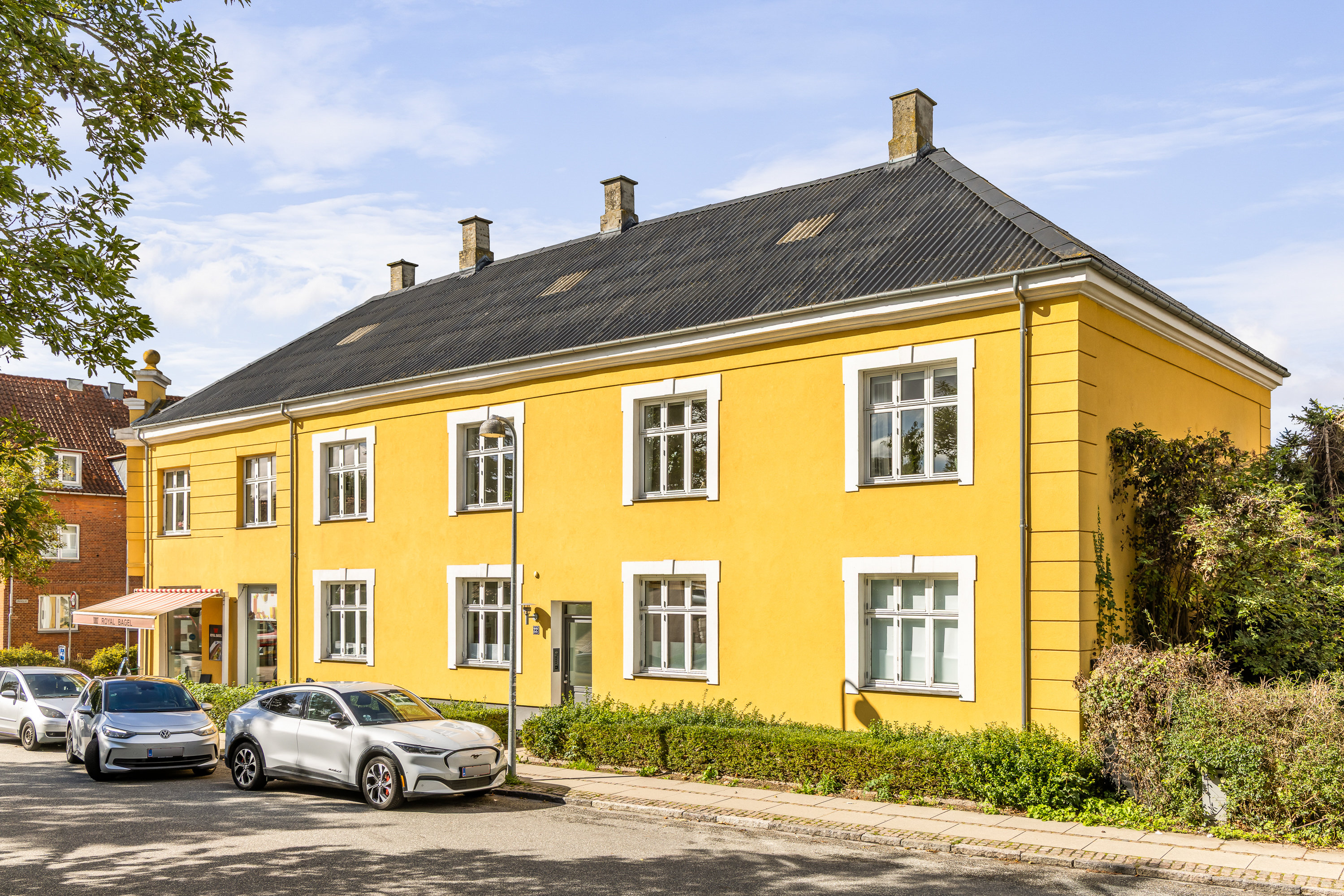 Ejerlejlighed: Facade på Gammel Bagsværdvej 22, 1. th., 2800 Kongens Lyngby