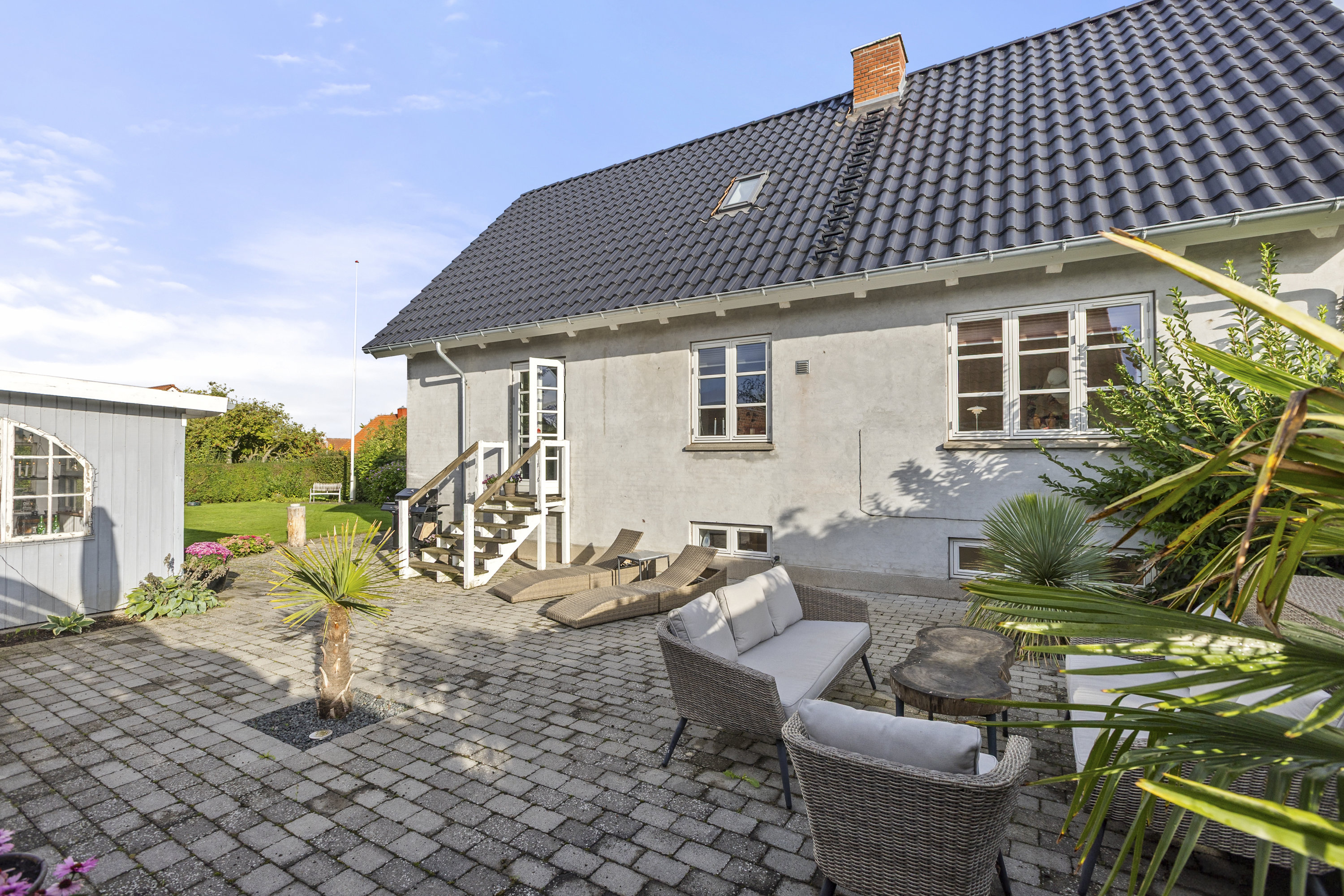 Fremhævet terrasse billede i fuldskærmstilstand. Billede af Gyvelvej 12, 4100 Ringsted
