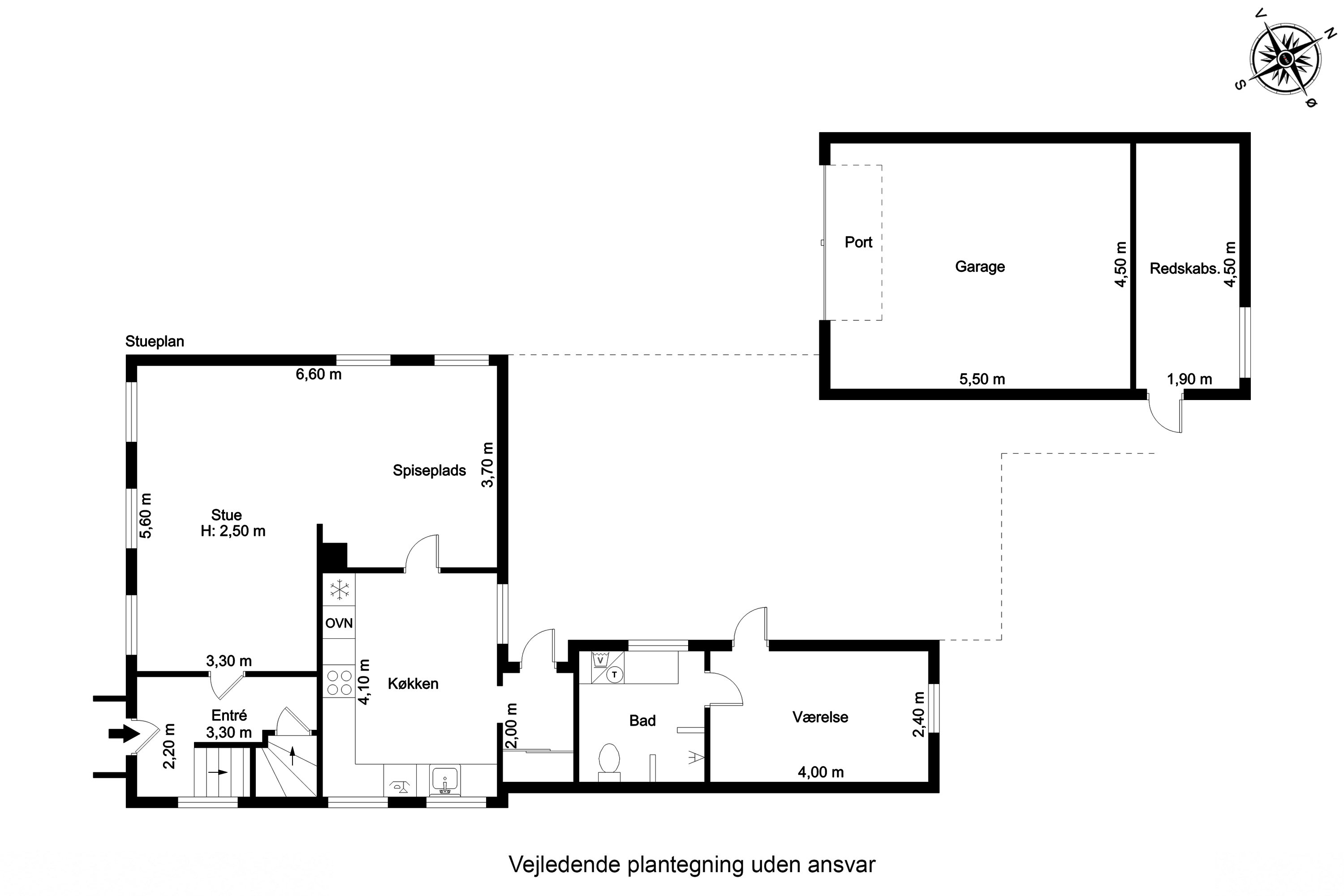 Plantegninger billede af Svendborgvej 304, Højby, 5260 Odense S