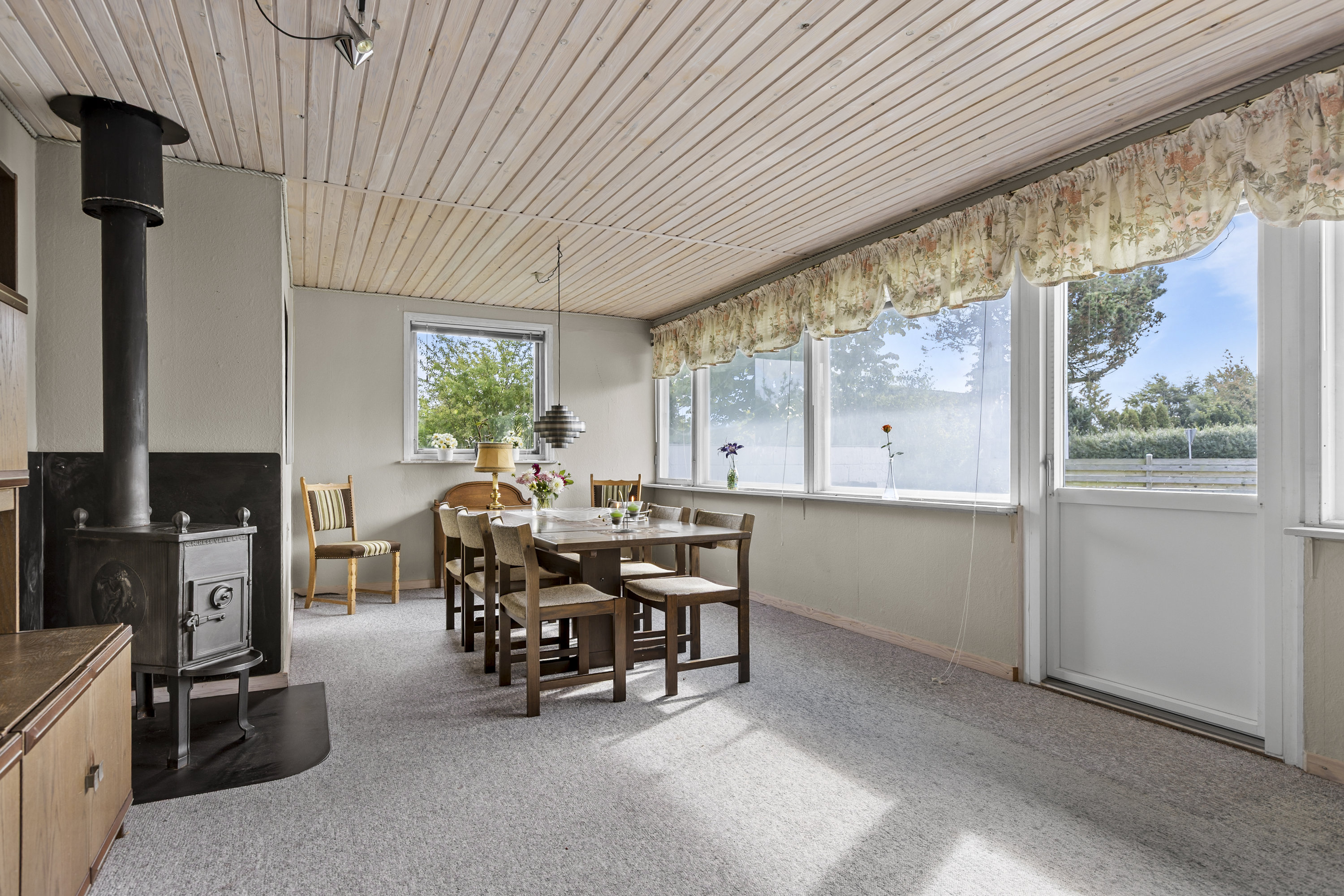 Fremhævet stue billede i fuldskærmstilstand. Billede af Bytoftevej 1, Slimminge, 4100 Ringsted