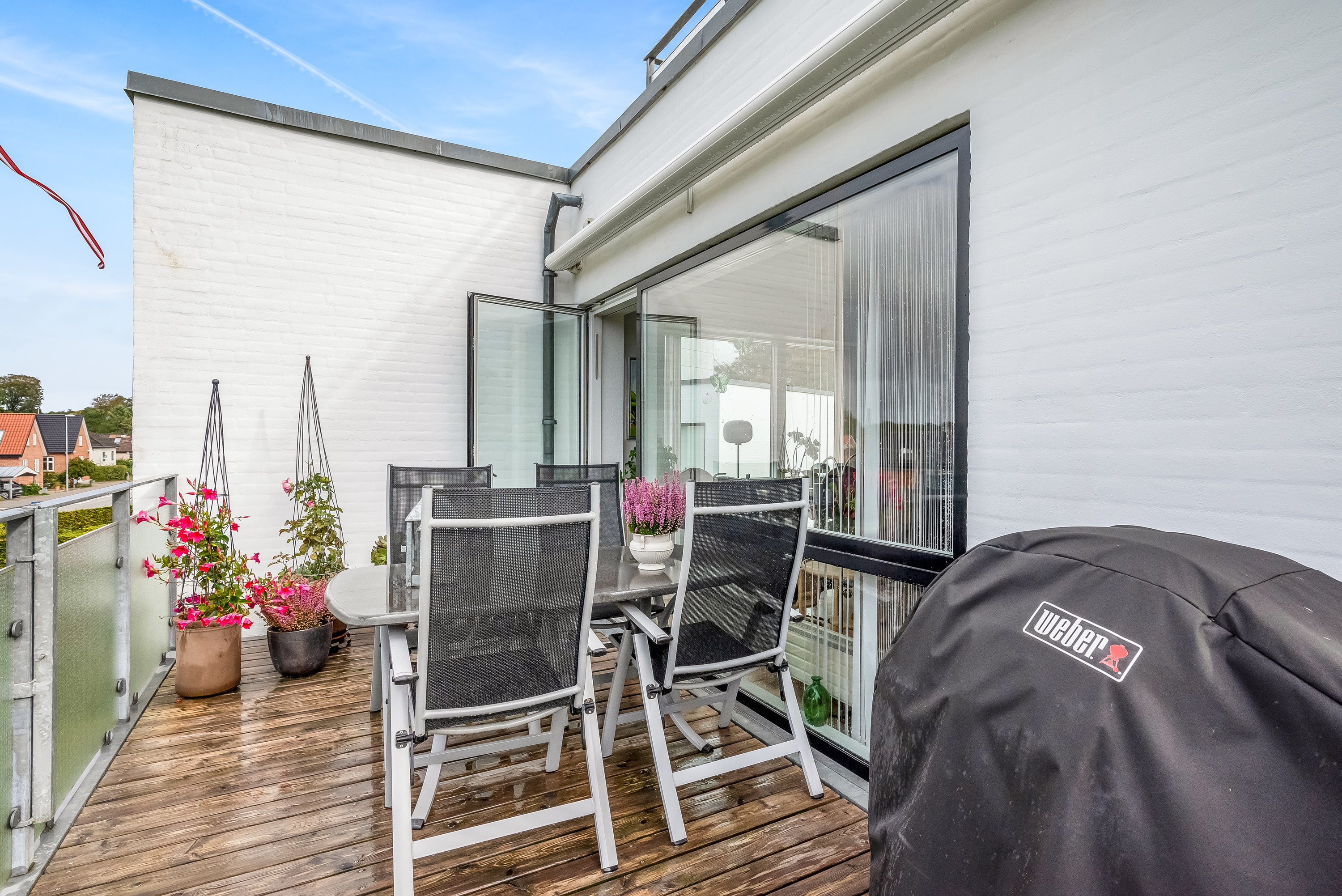 Fremhævet tagterrasse billede i fuldskærmstilstand. Billede af Helgolandsgade 69, 7500 Holstebro