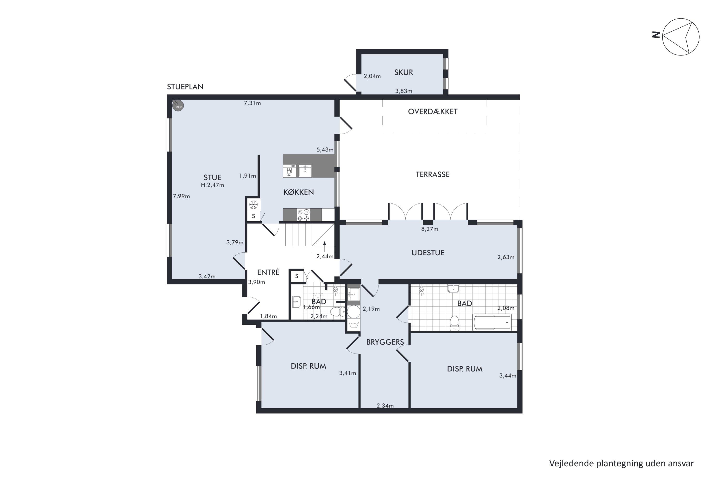 Plantegninger billede af Anderupvej 7, Anderup, 5270 Odense N