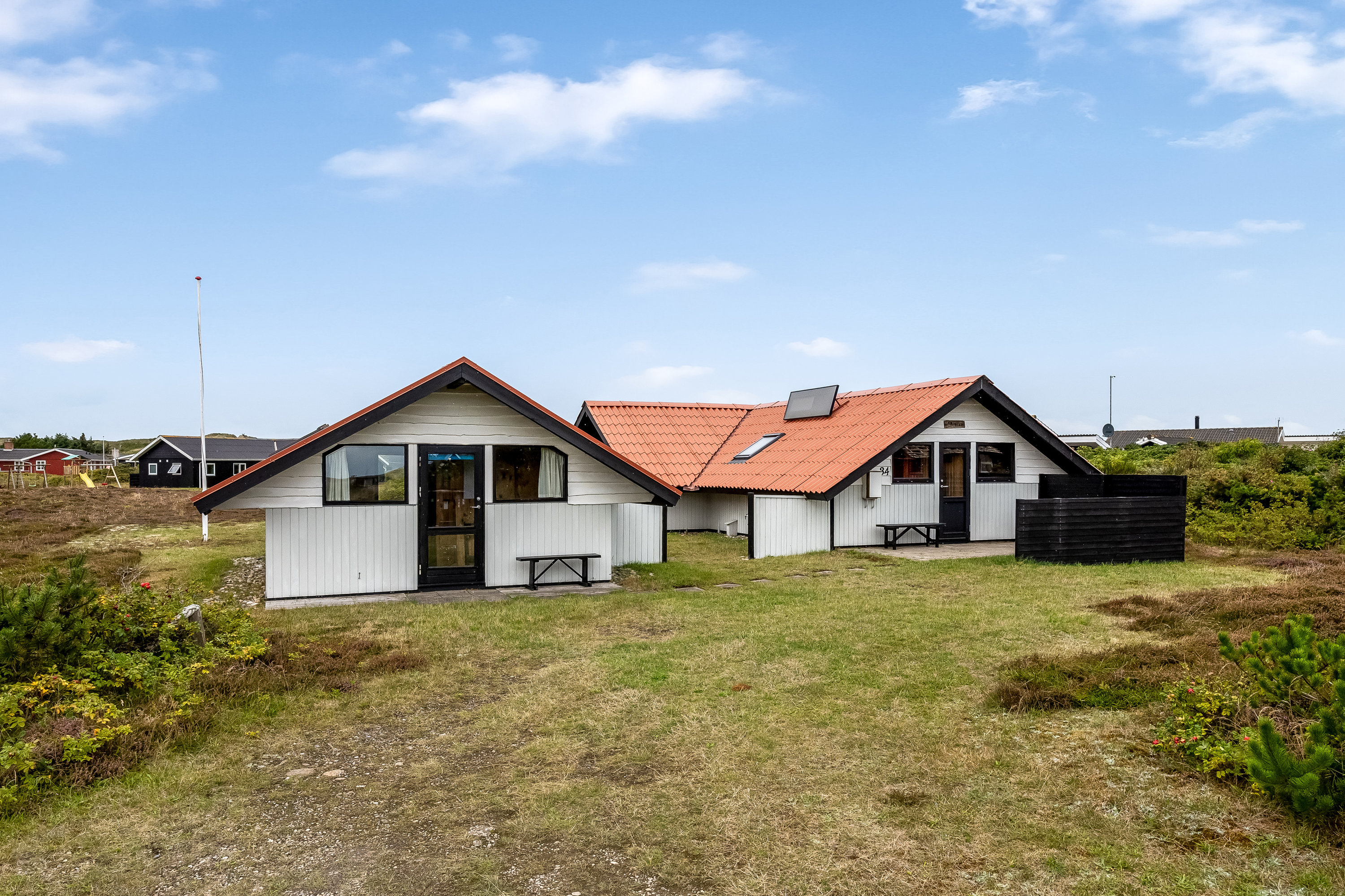 Fremhævet ejendommen billede i fuldskærmstilstand. Billede af Auroravej 34, Bjerregaard, 6960 Hvide Sande
