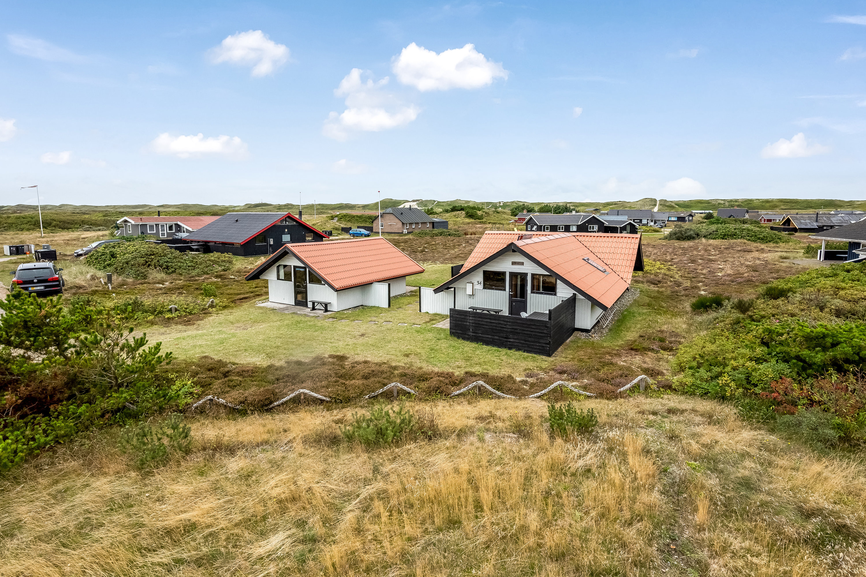 Fremhævet ejendommen billede i fuldskærmstilstand. Billede af Auroravej 34, Bjerregaard, 6960 Hvide Sande