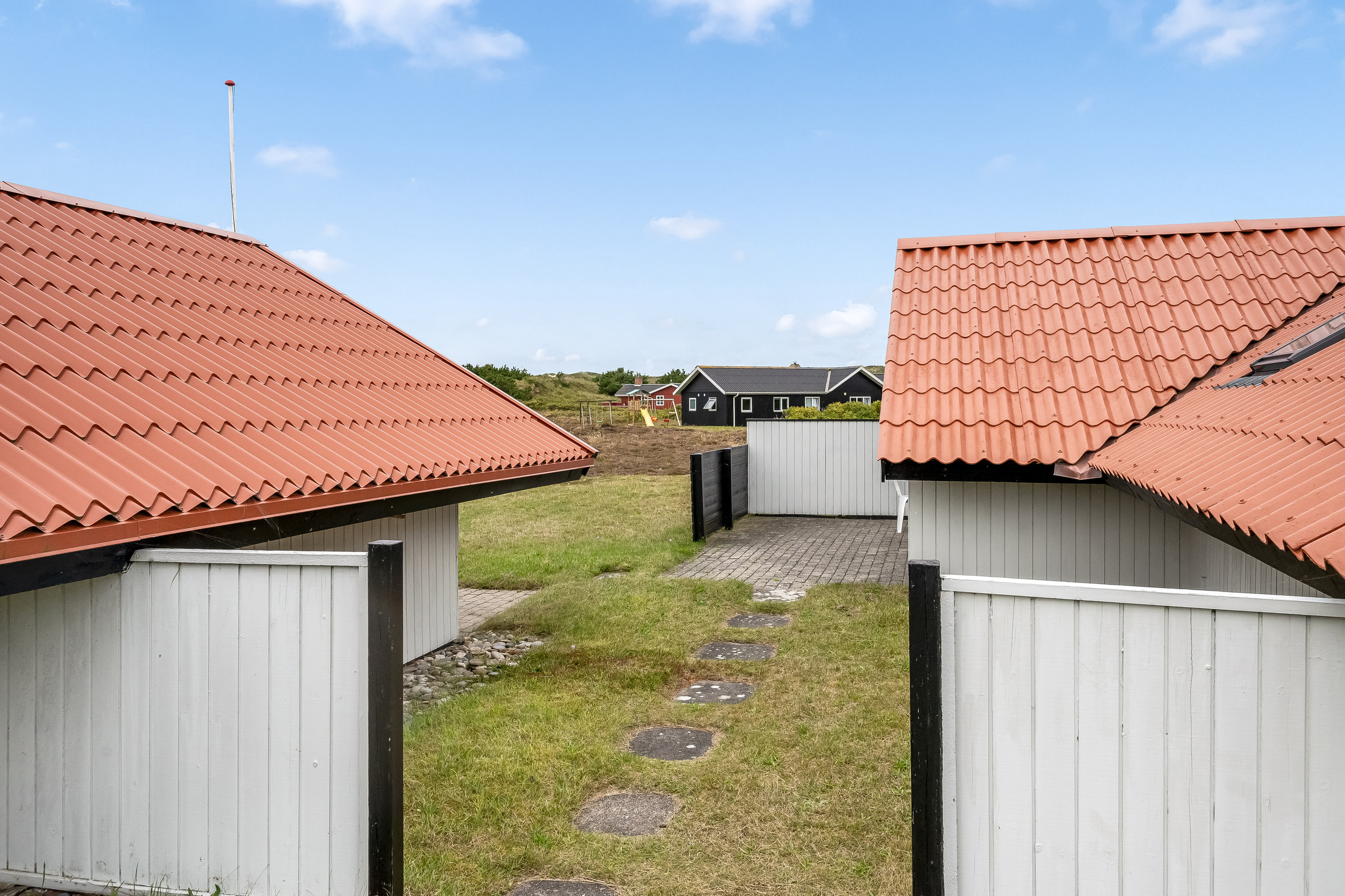 Fremhævet have billede i fuldskærmstilstand. Billede af Auroravej 34, Bjerregaard, 6960 Hvide Sande