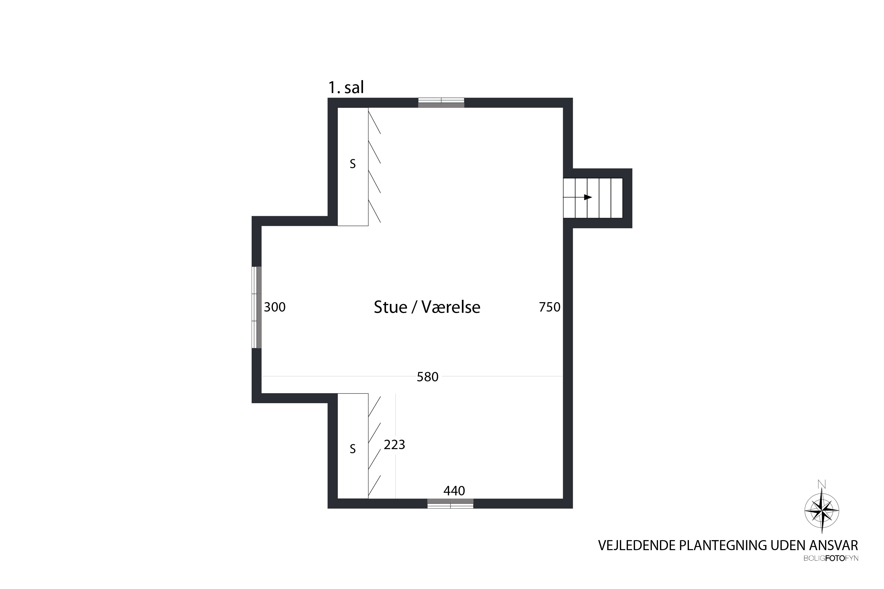 Plantegninger billede af Bogensevej 68, Holse St, 5464 Brenderup Fyn
