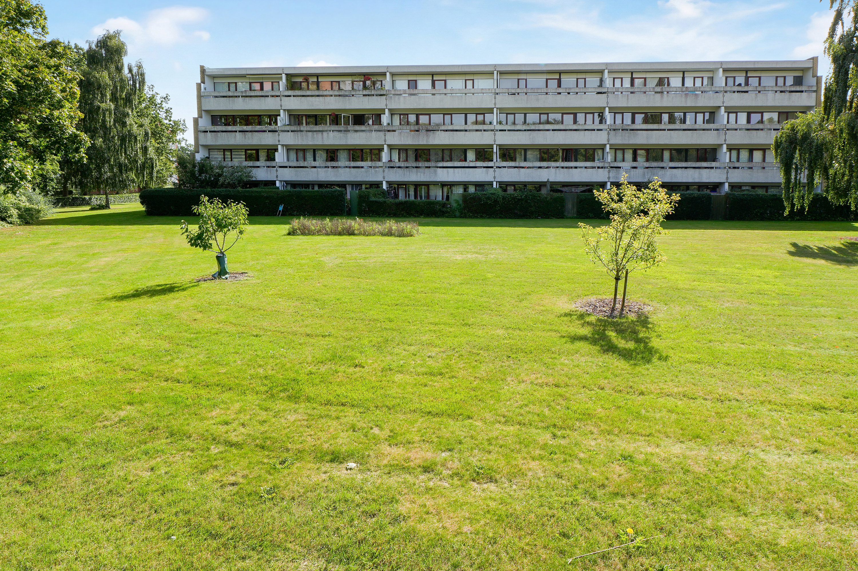 Fremhævet gårdmiljø billede i fuldskærmstilstand. Billede af Vejlebrovej 97, st. 53., 2635 Ishøj
