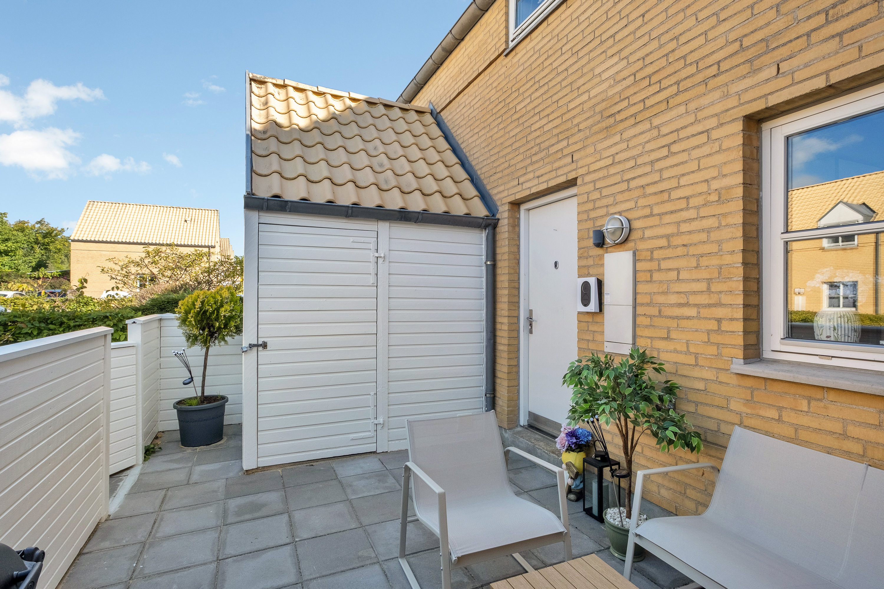 Fremhævet terrasse billede i fuldskærmstilstand. Billede af Kildehaven 48, 8520 Lystrup