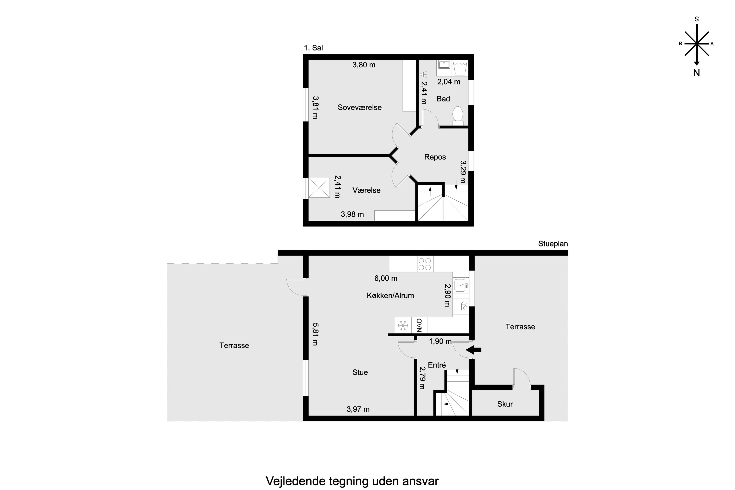 Plantegninger billede af Kildehaven 48, 8520 Lystrup