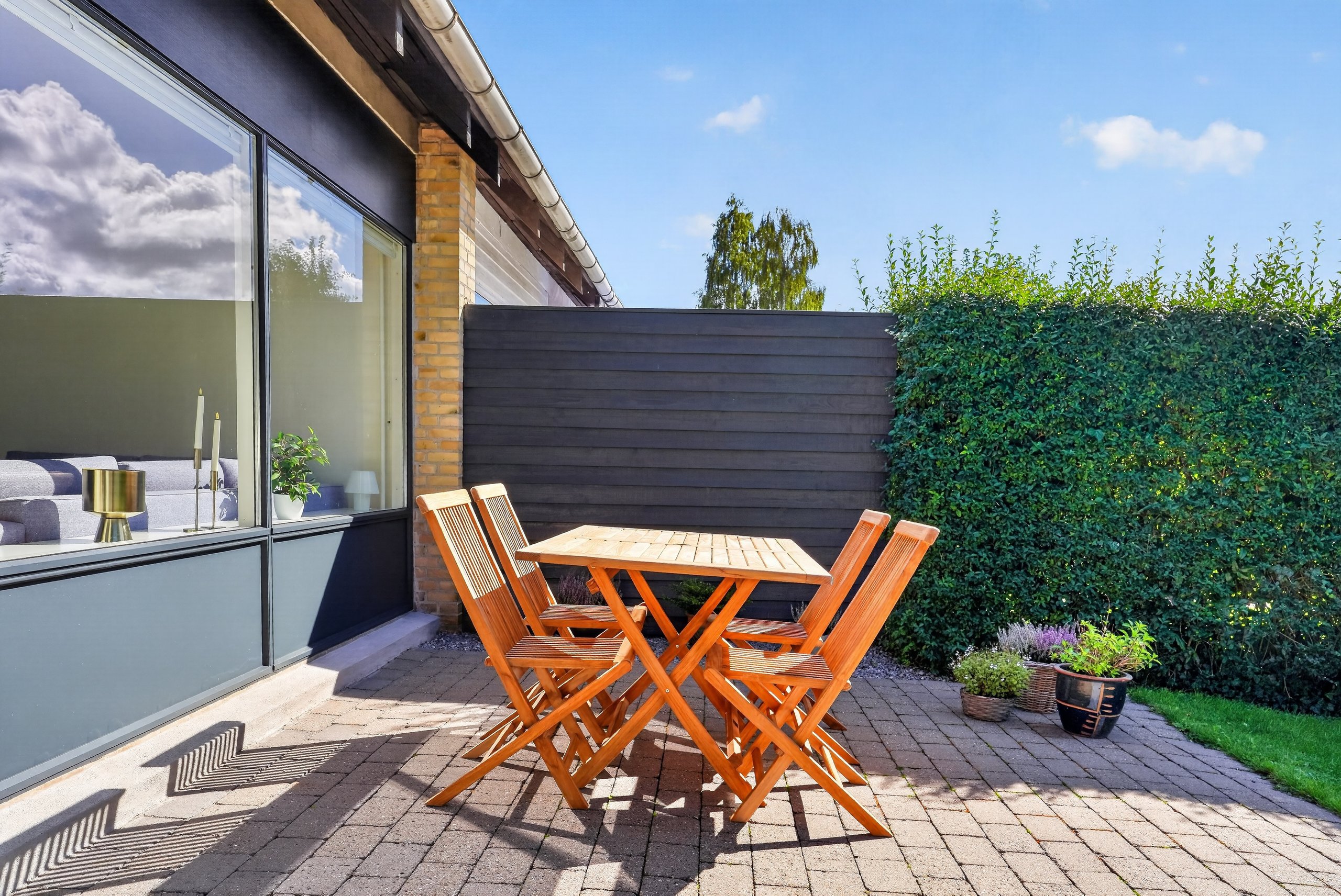 Fremhævet terrasse billede i fuldskærmstilstand. Billede af Tietgensvej 21, 3400 Hillerød