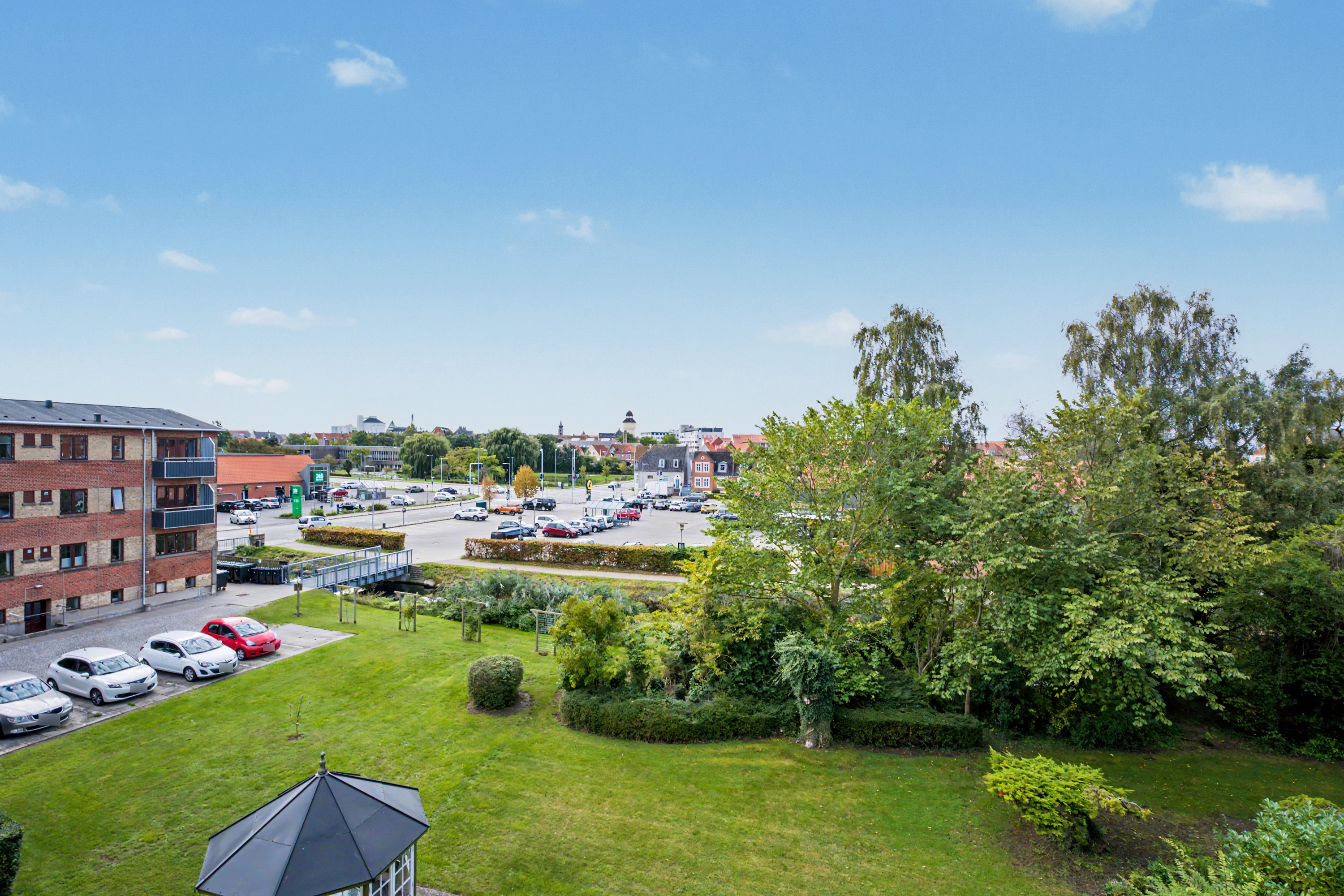 Ejerlejlighed: Udsigt på Laur Larsensgade 3, 2. th., 4800 Nykøbing F