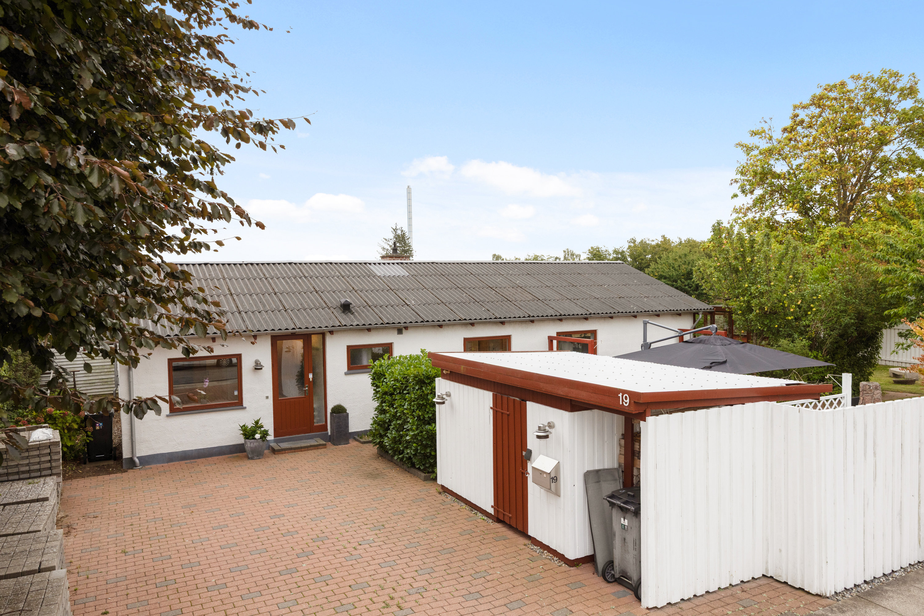 Villa: Facade på Nissedalen 19, 2740 Skovlunde