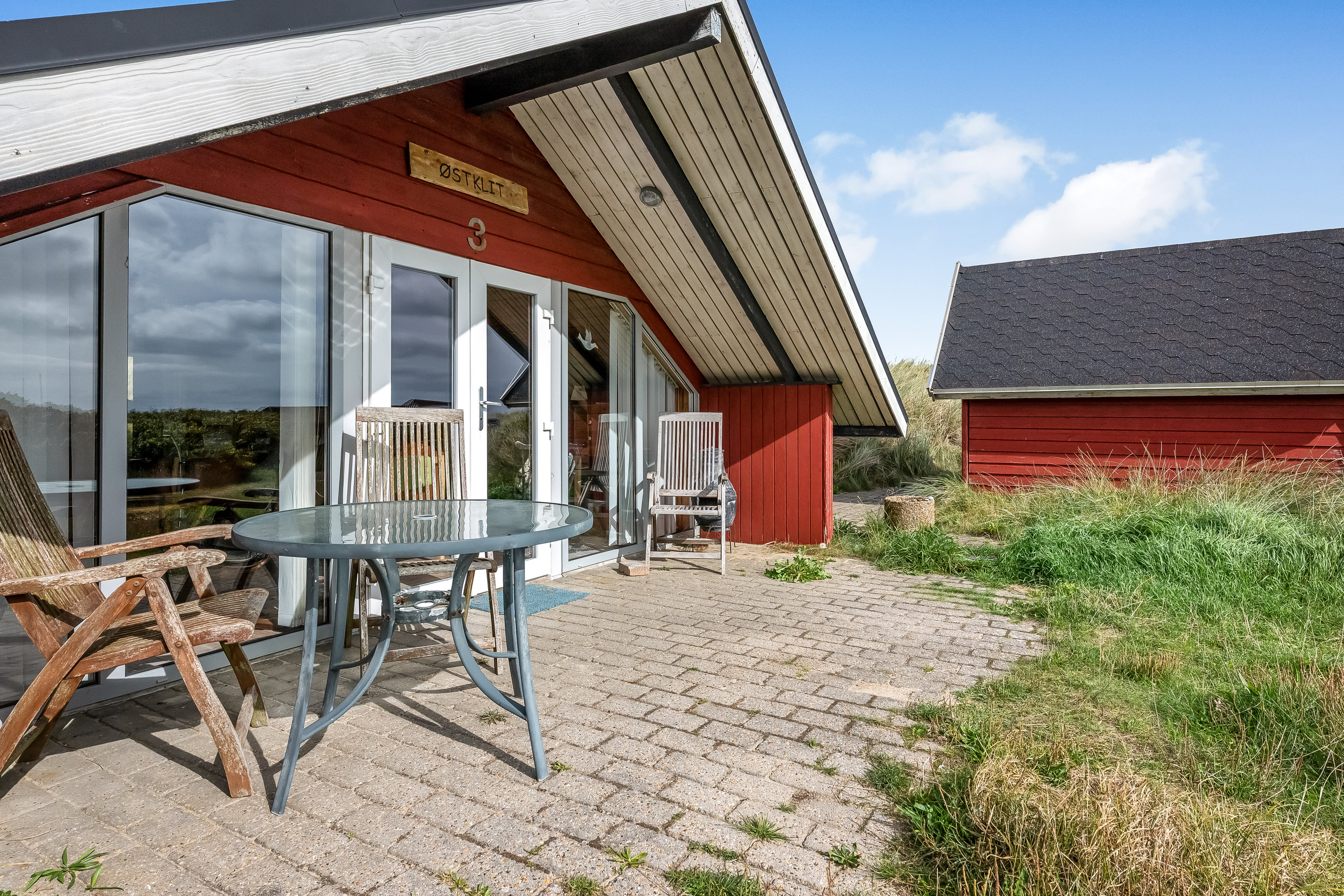 Miniaturebillede 2: terrasse. Billede af Søholmvej 3, Aargab, 6960 Hvide Sande