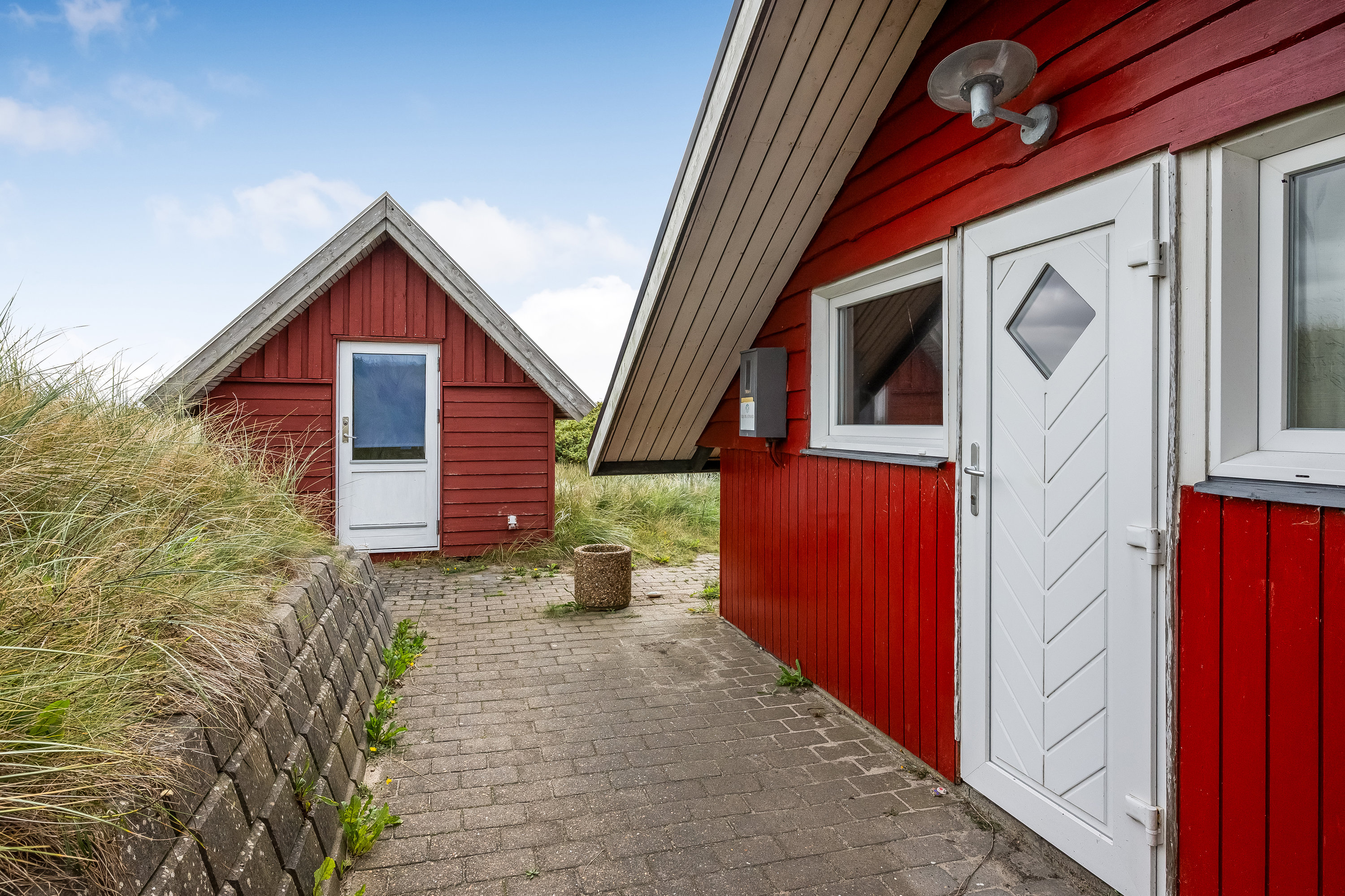 Fremhævet ejendommen billede i fuldskærmstilstand. Billede af Søholmvej 3, Aargab, 6960 Hvide Sande