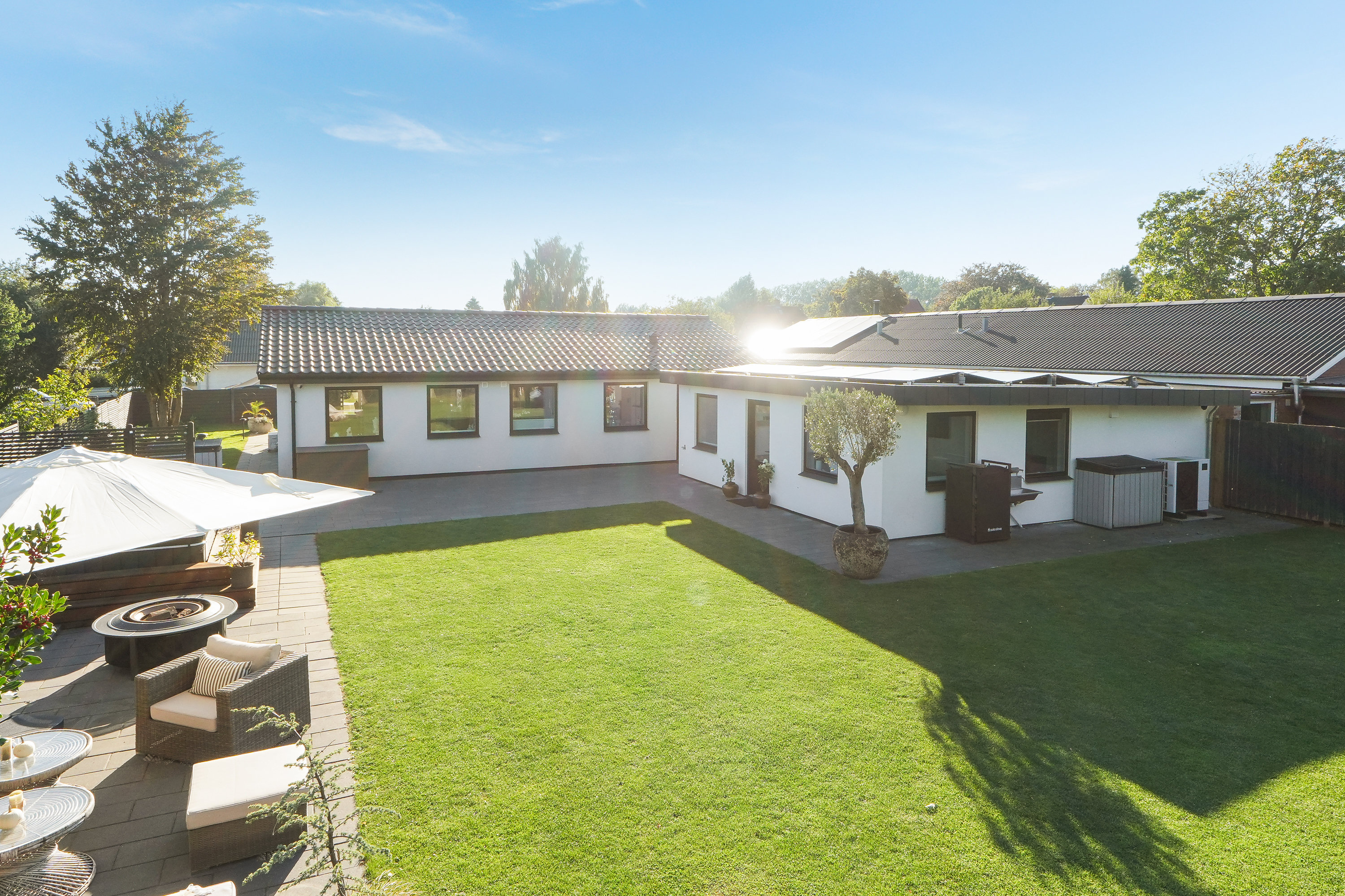 Villa: Facade på Lokesvej 3, 2635 Ishøj