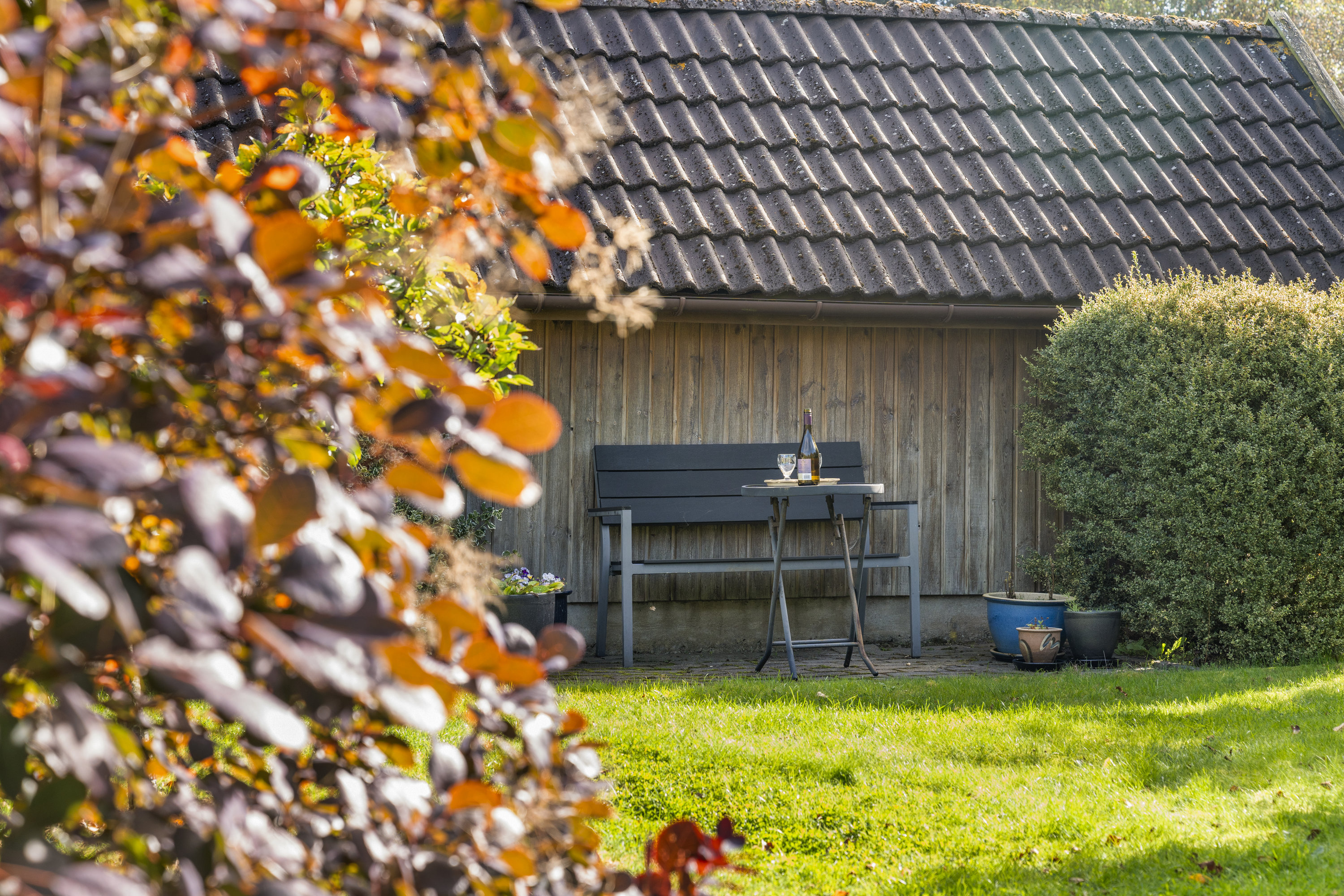 Fremhævet overdækket terrasse billede i fuldskærmstilstand. Billede af Mølleparken 382, 7190 Billund