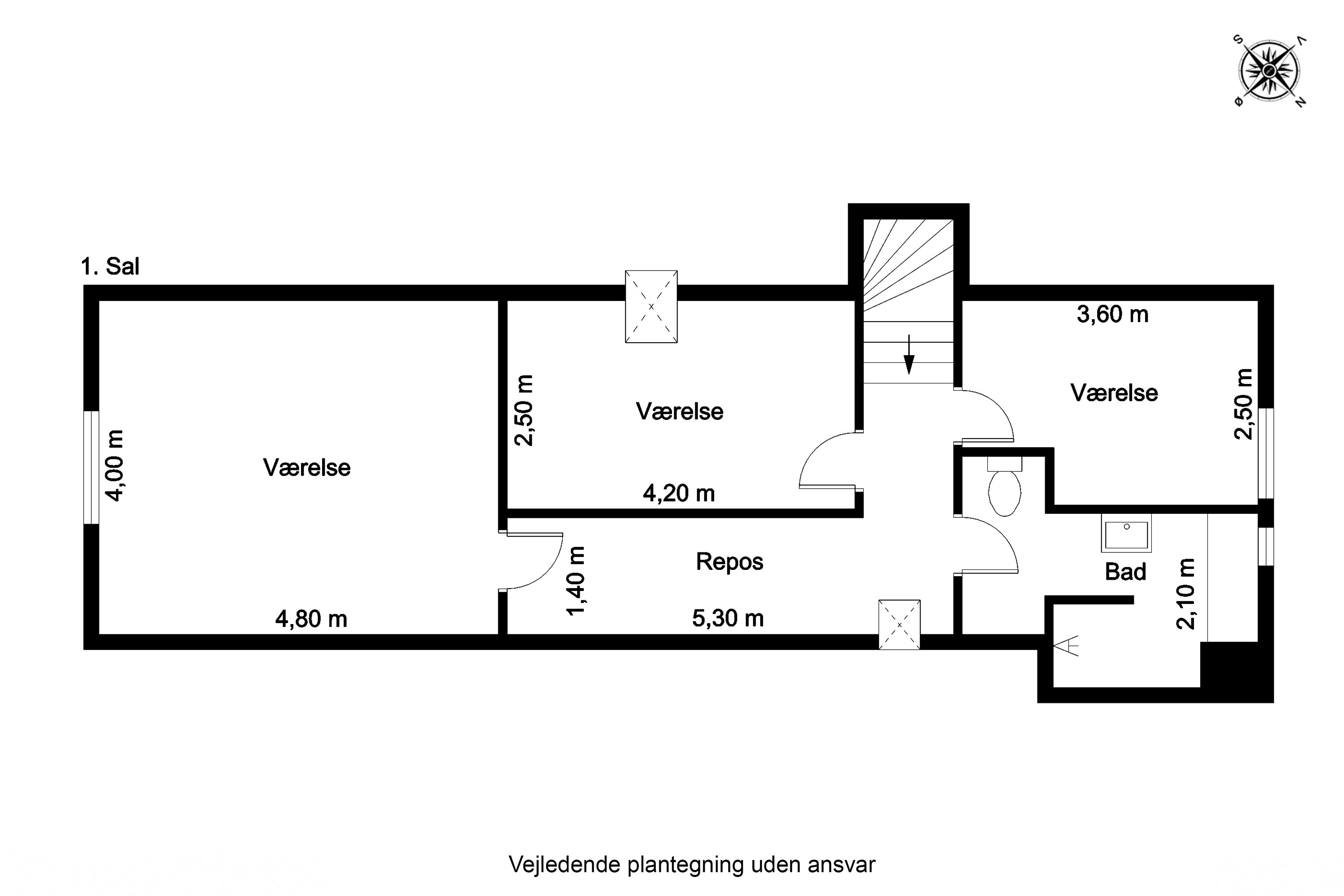 Plantegninger billede af Lille Risevej 23, 5970 Ærøskøbing