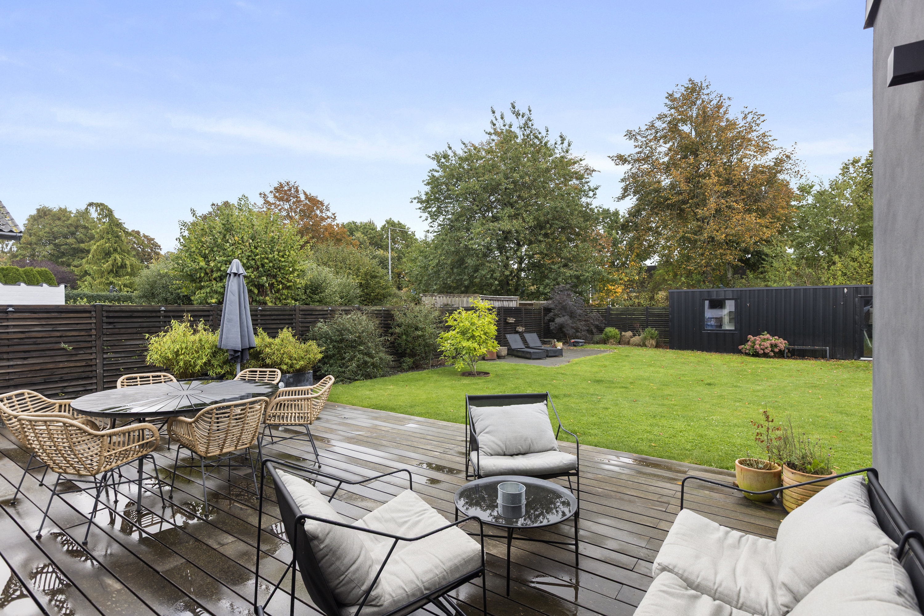 Miniaturebillede 2: terrasse. Billede af Irisvej 9, 4200 Slagelse