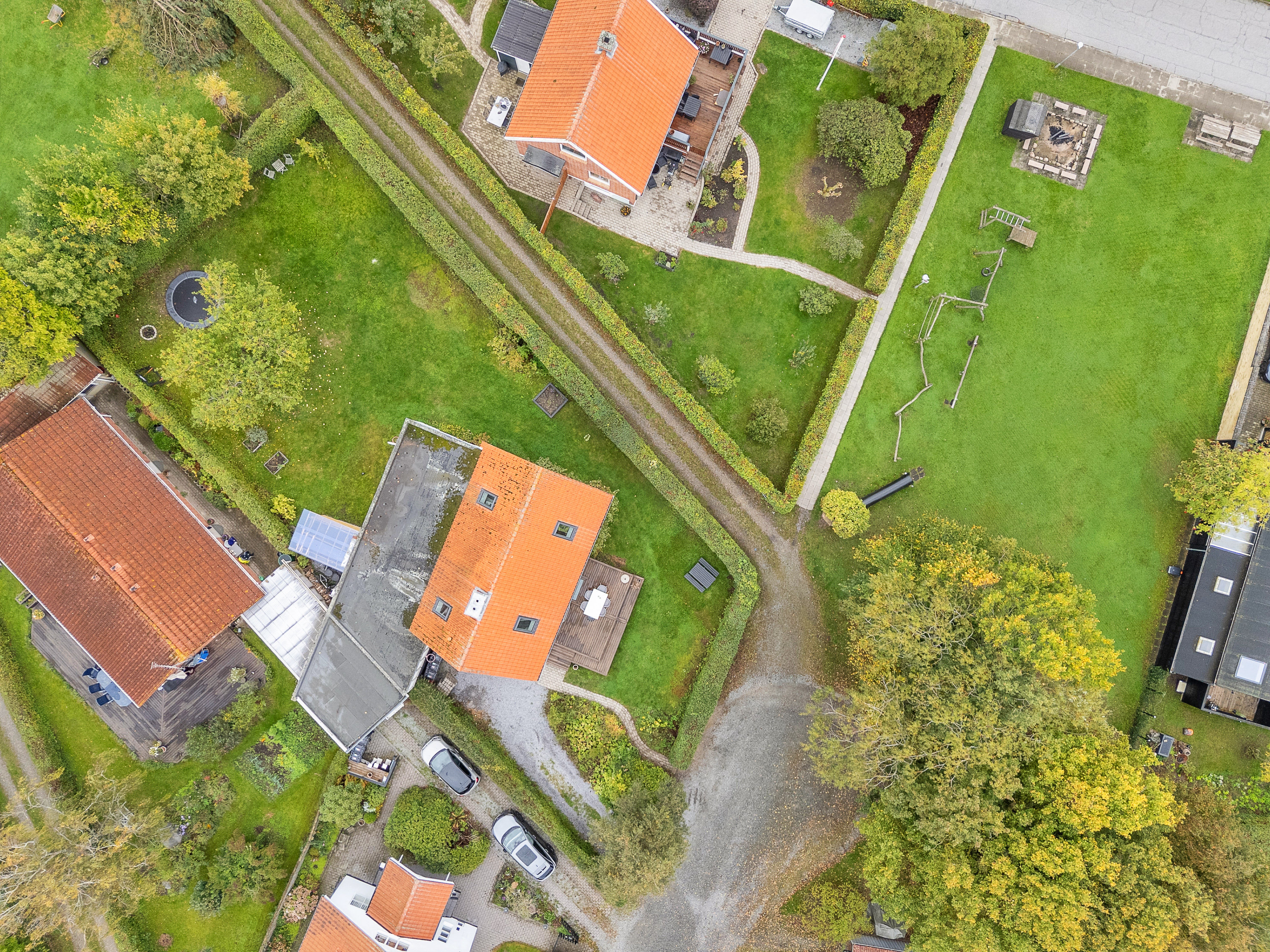 Fremhævet gang billede i fuldskærmstilstand. Billede af Engvangen 25, 8520 Lystrup