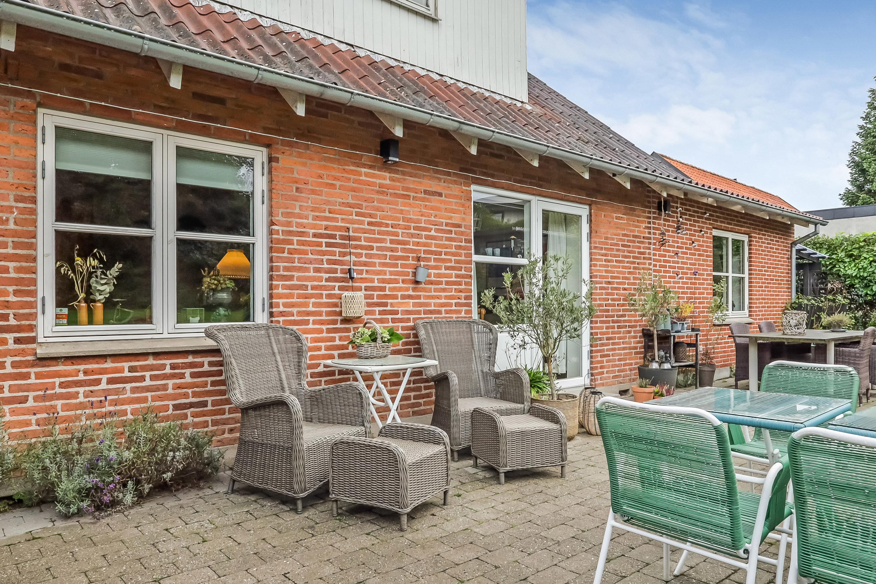 Fremhævet terrasse billede i fuldskærmstilstand. Billede af Kildevænget 16, Tåsinge, 5700 Svendborg