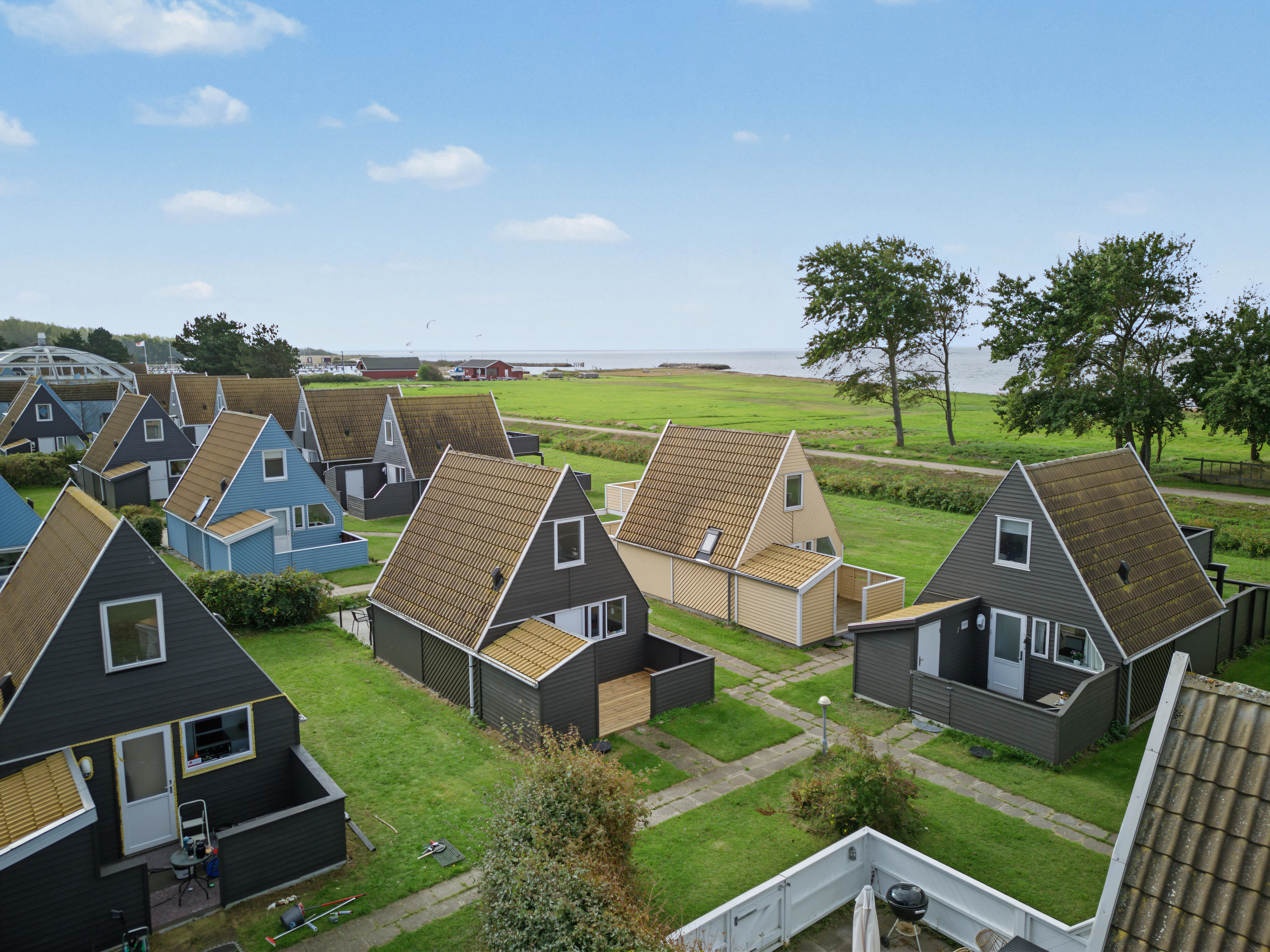 Miniaturebillede 2: luftfoto. Billede af Gedser Feriepark 51, 4874 Gedser
