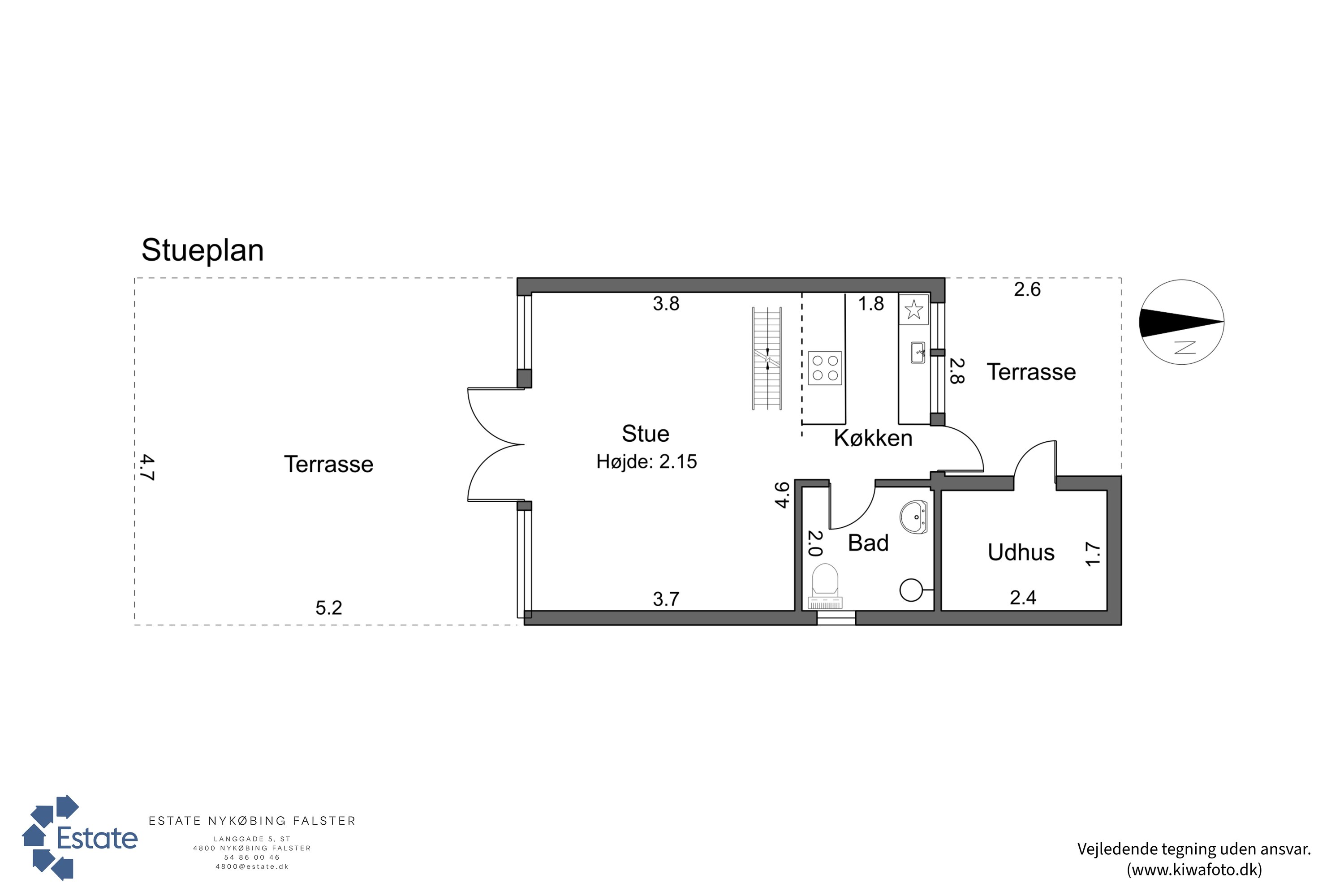 Plantegninger billede af Gedser Feriepark 51, 4874 Gedser