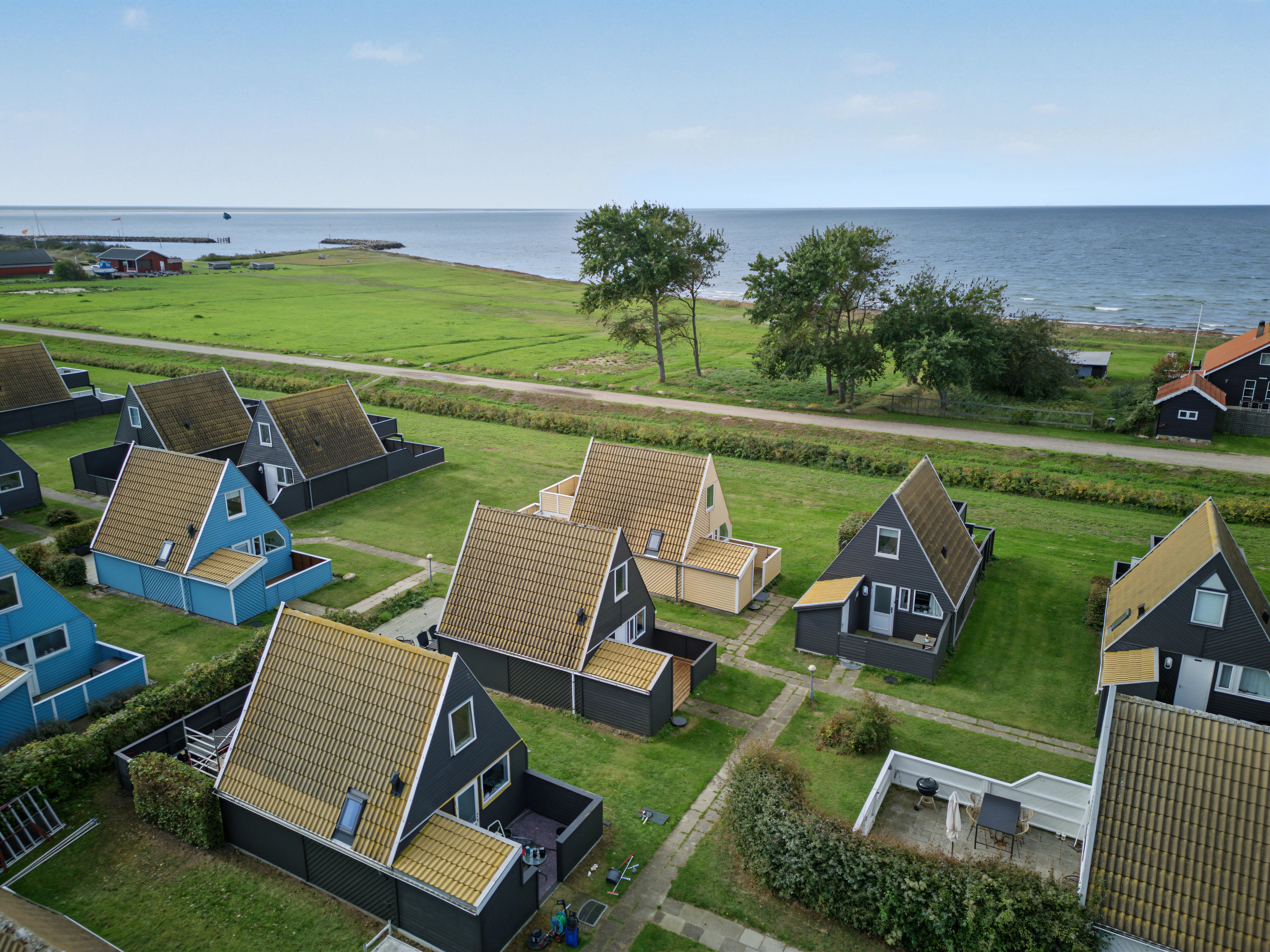 Fremhævet luftfoto billede i fuldskærmstilstand. Billede af Gedser Feriepark 51, 4874 Gedser