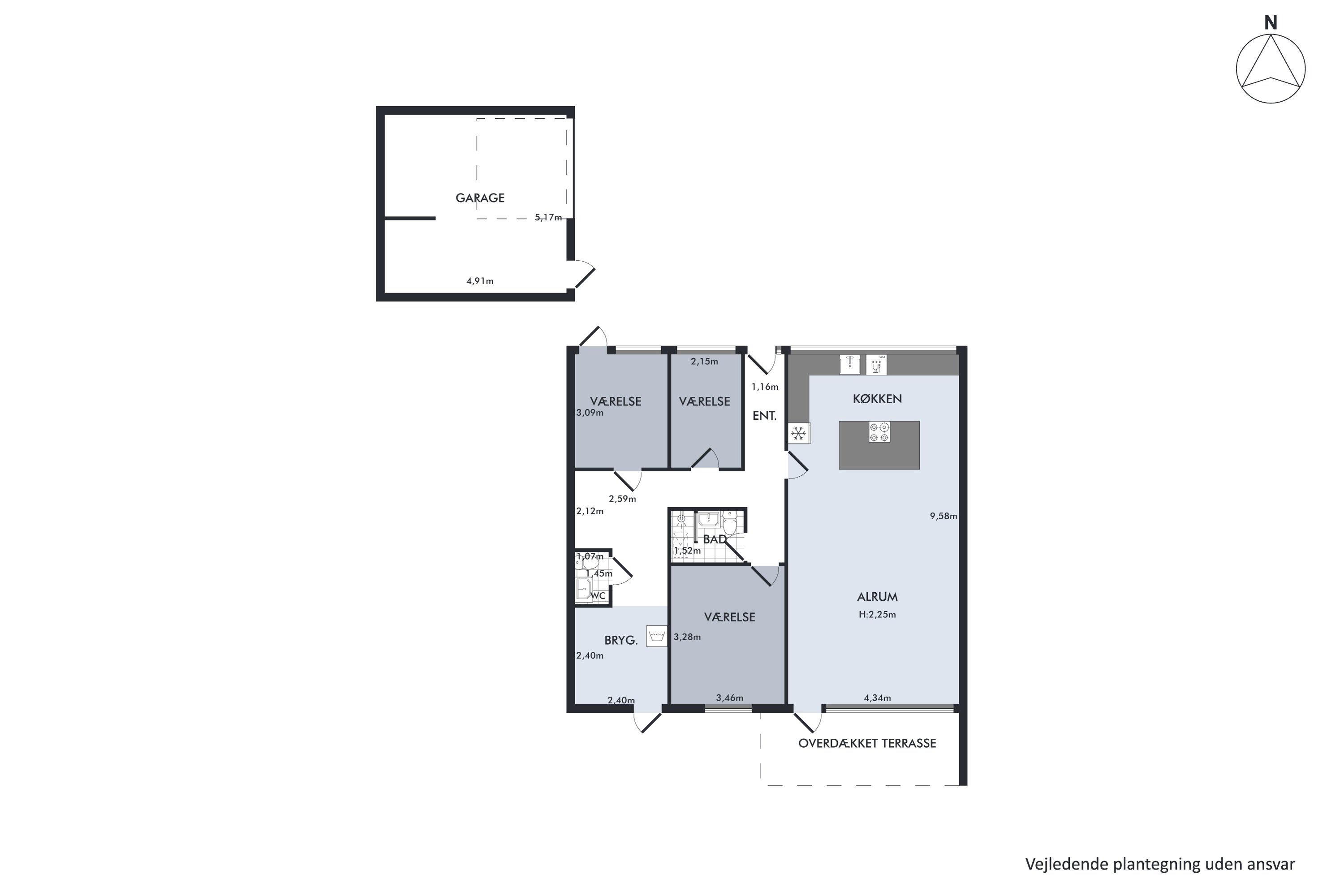 Plantegninger billede af Boikenvænget 19, Søhus, 5270 Odense N