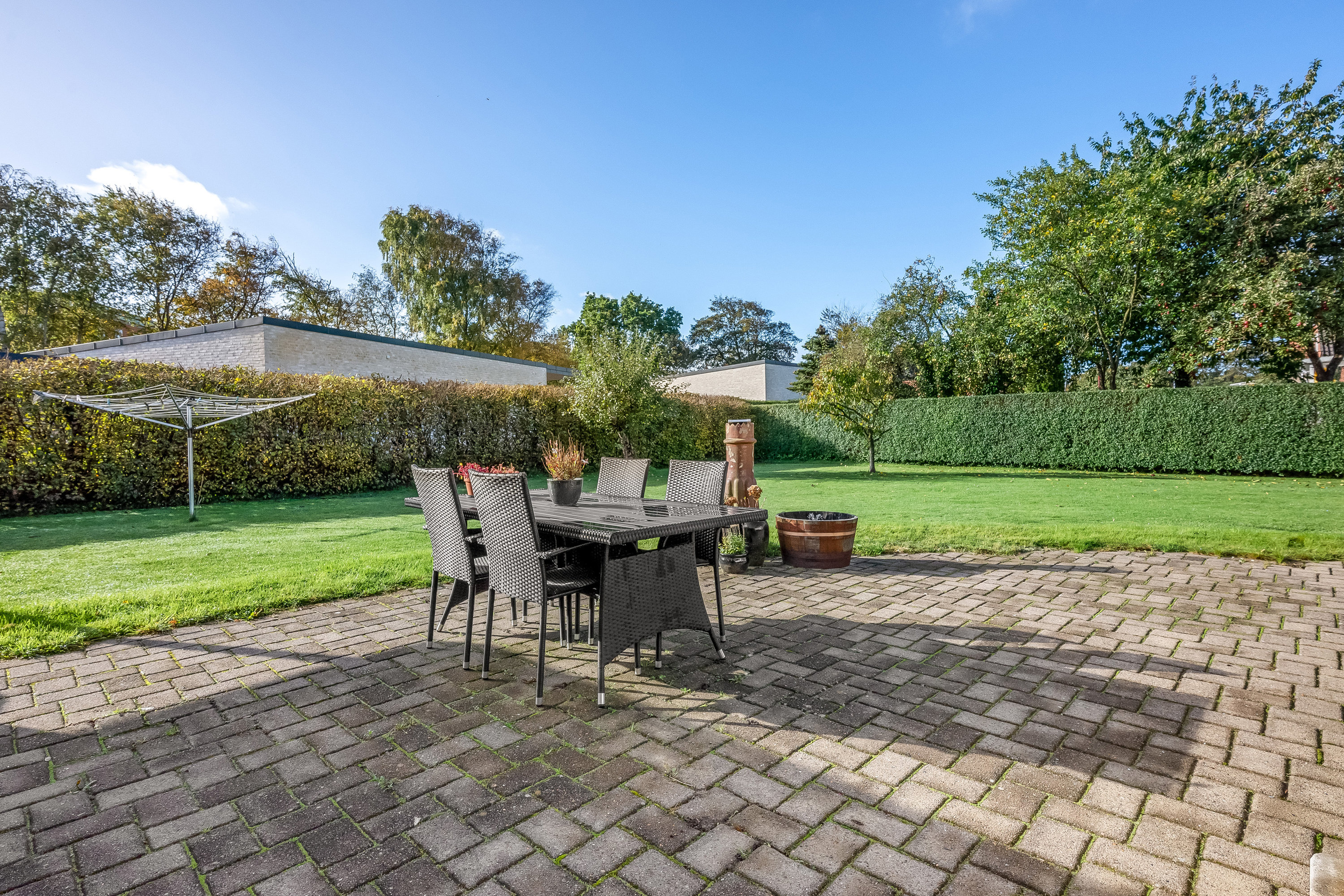 Fremhævet terrasse billede i fuldskærmstilstand. Billede af Bisgårdtoft 5, 7500 Holstebro