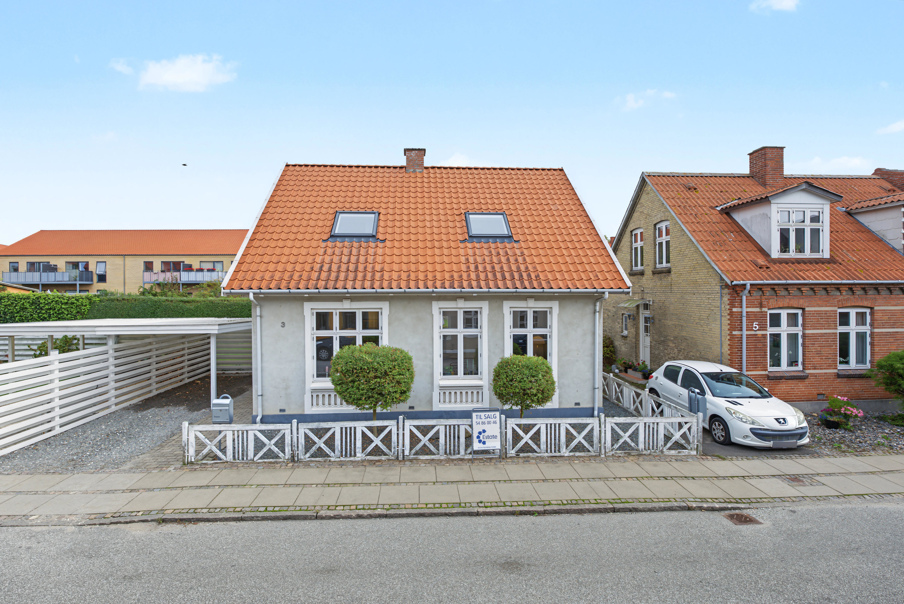 Fremhævet mastefoto billede i fuldskærmstilstand. Billede af Thorsensvej 3, 4800 Nykøbing F