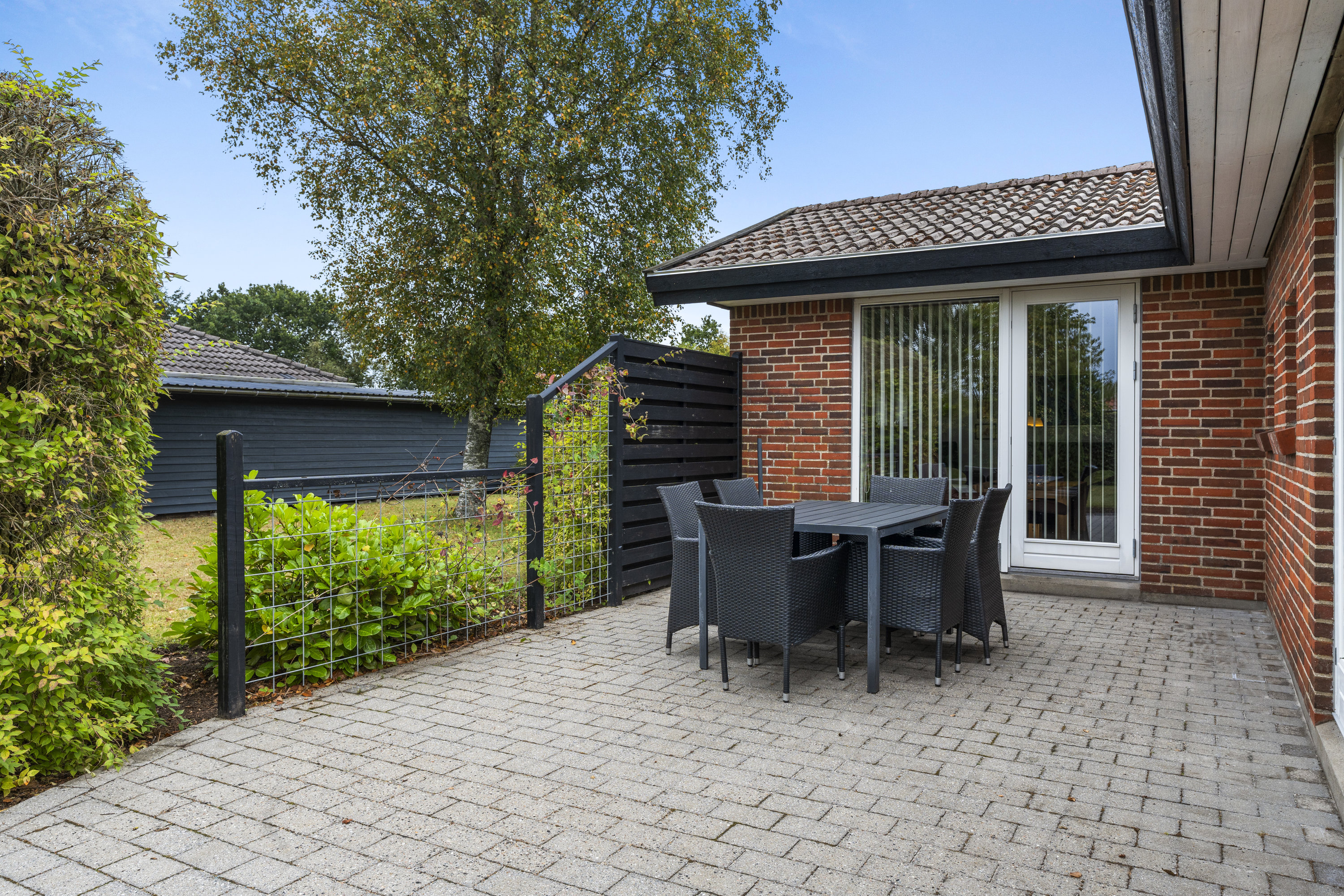 Miniaturebillede 1: terrasse. Billede af Falkevej 16, 7184 Vandel