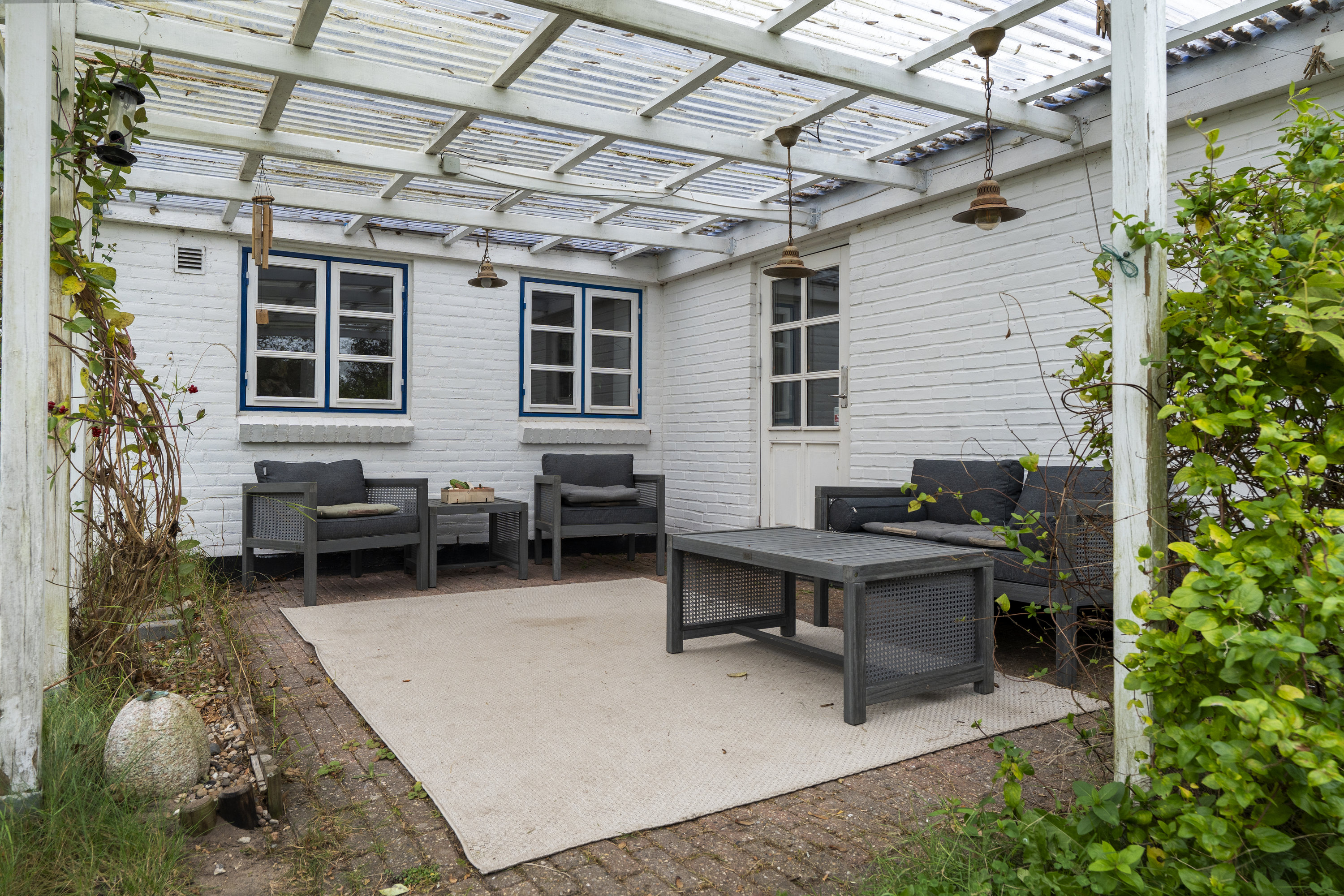 Miniaturebillede 2: overdækket terrasse. Billede af Godrumvej 9, Uhe Mark, 7190 Billund