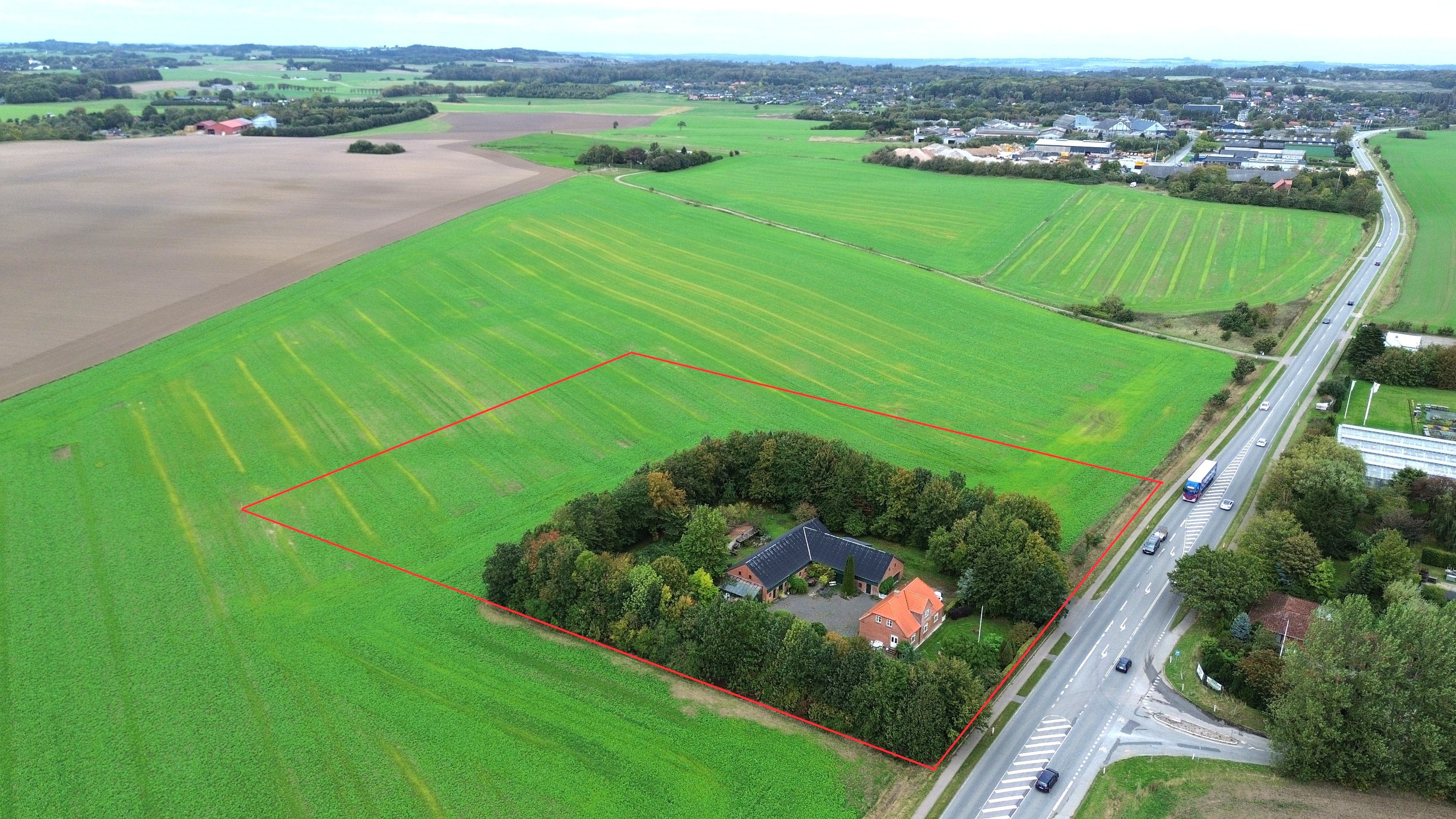 Villa: Drone på Gl Århusvej 29, Åes, 8700 Horsens