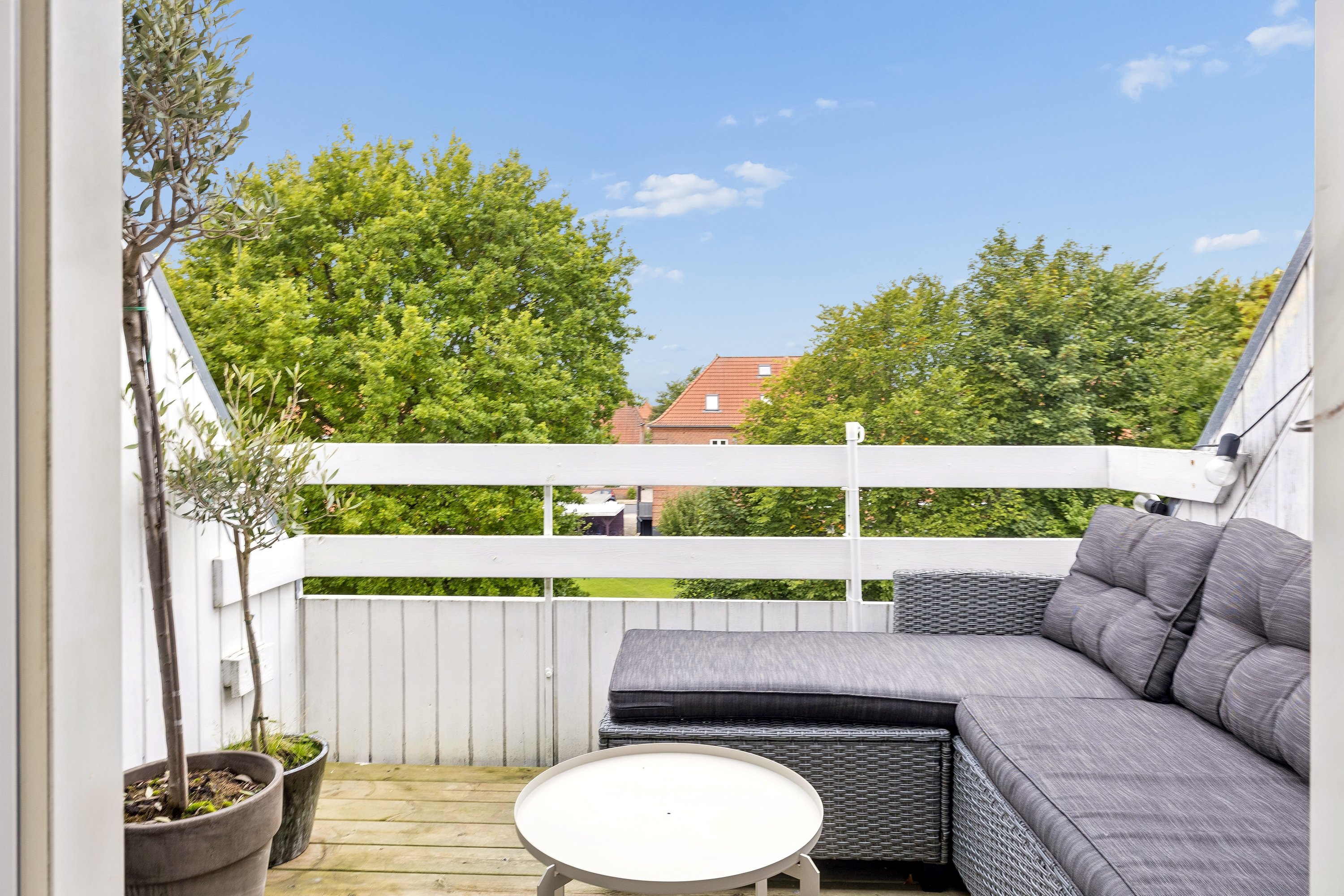 Fremhævet terrasse billede i fuldskærmstilstand. Billede af Borgervænget 21, 2., 5000 Odense C