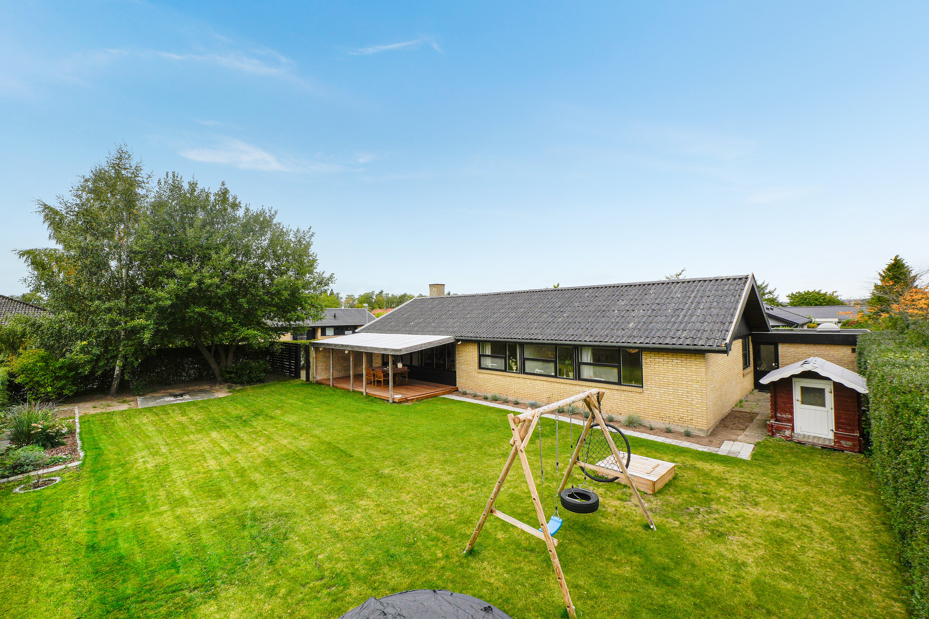Villa: Facade på Høstbuen 37, 2750 Ballerup