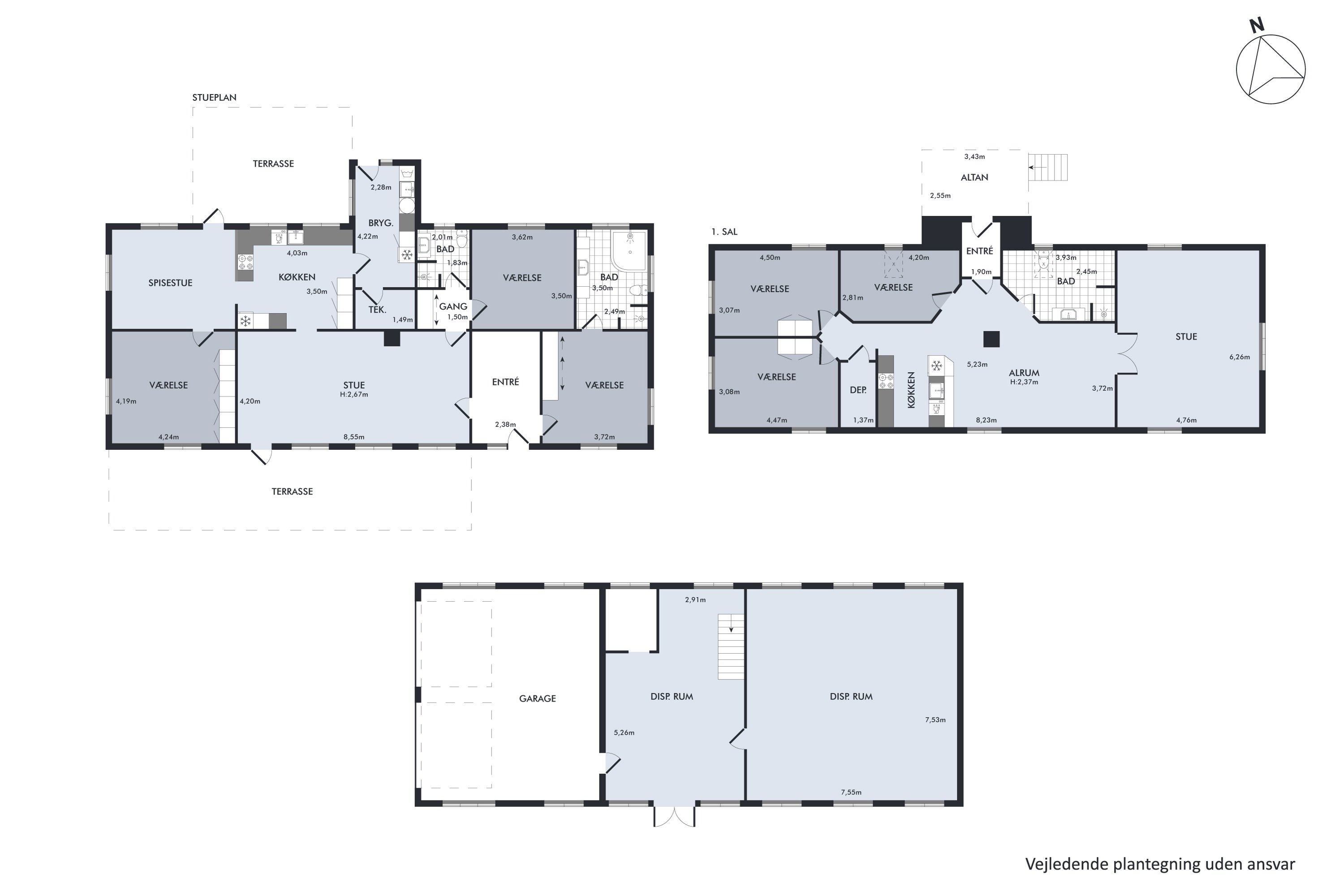 Plantegninger billede af Stabelhjørnevej 5, 8721 Daugård