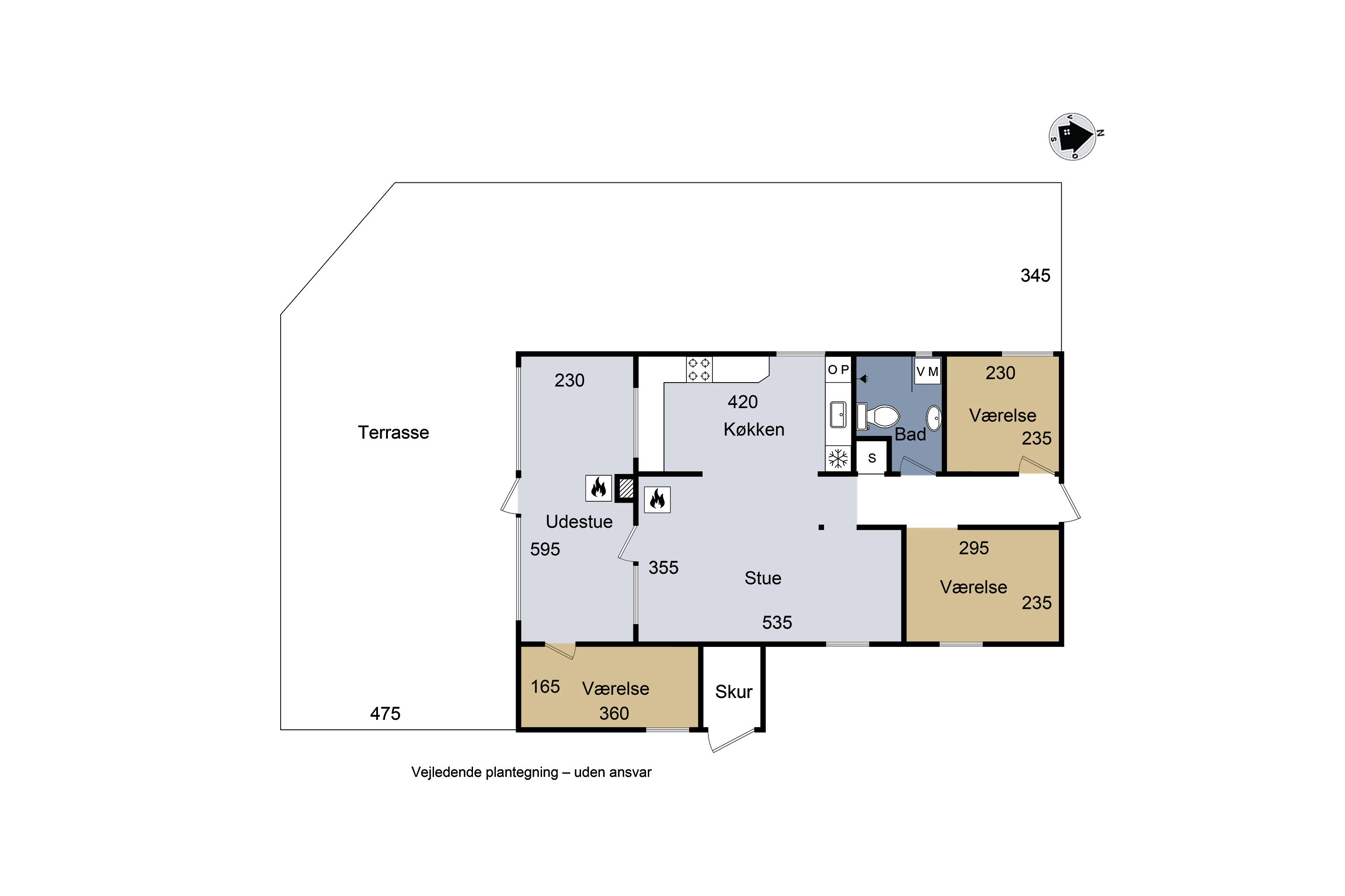 Plantegninger billede af Spurvevænget 23, Vellerup, 4050 Skibby